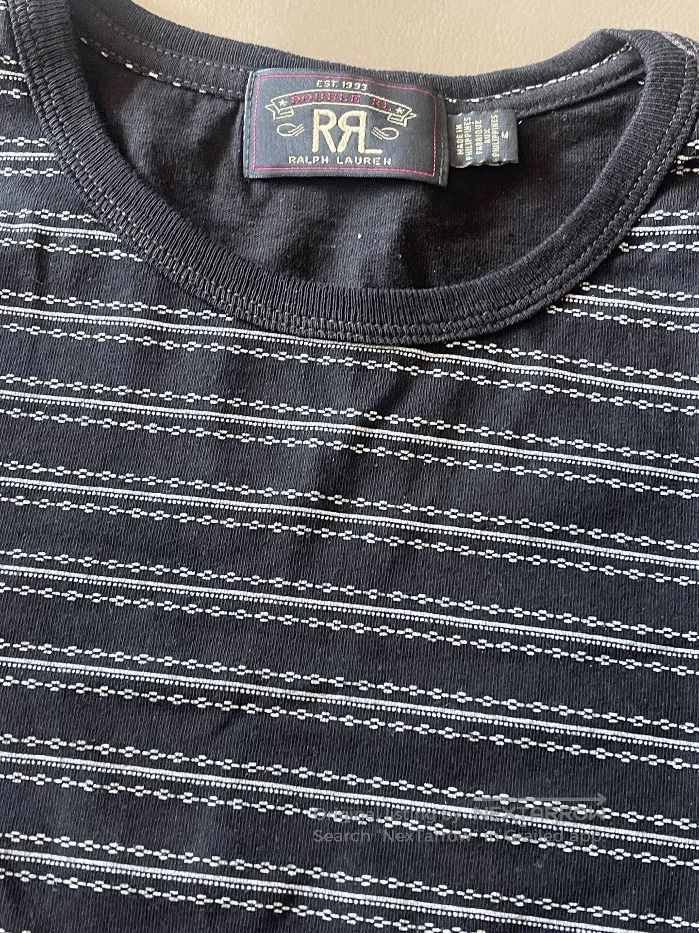 RRL Ralph Lauren RRL Double RL Striped T. Size US M / EU 48-50 / 2 - 2 Thumbnail