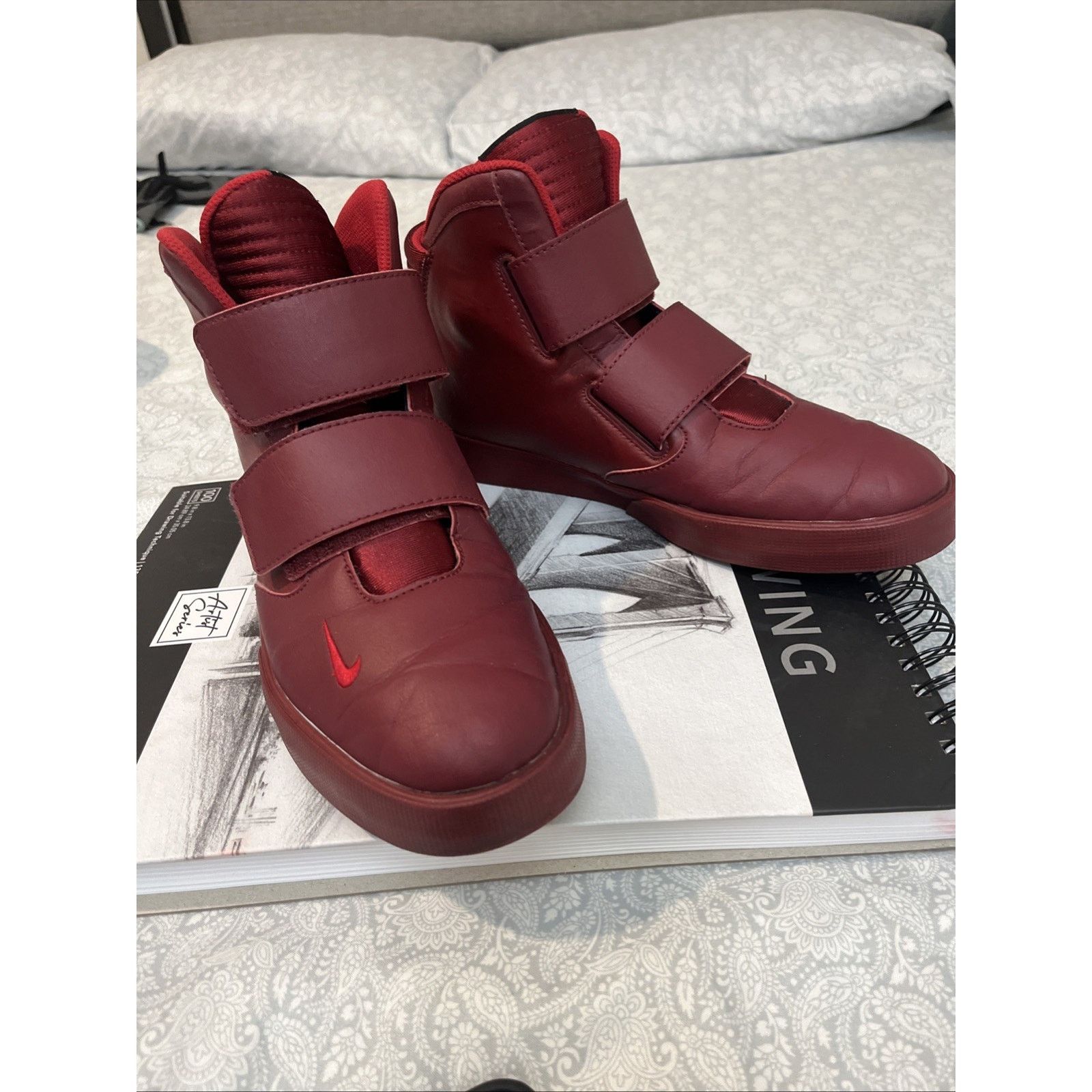 Nike Nike Flystepper 2K3 Red High Top Sneakers Men’s Size 8.5 Size US 8.5 / EU 41-42 - 1 Thumbnail