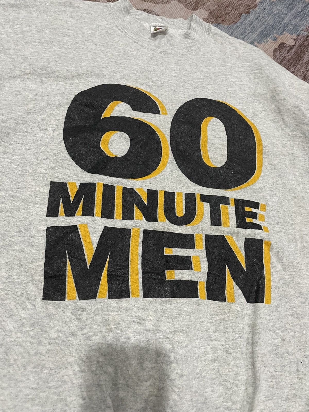 NFL VTG Authentic 90s Original Design NFL 60 Minute Men Sweaters Size US XL / EU 56 / 4 - 5 Thumbnail
