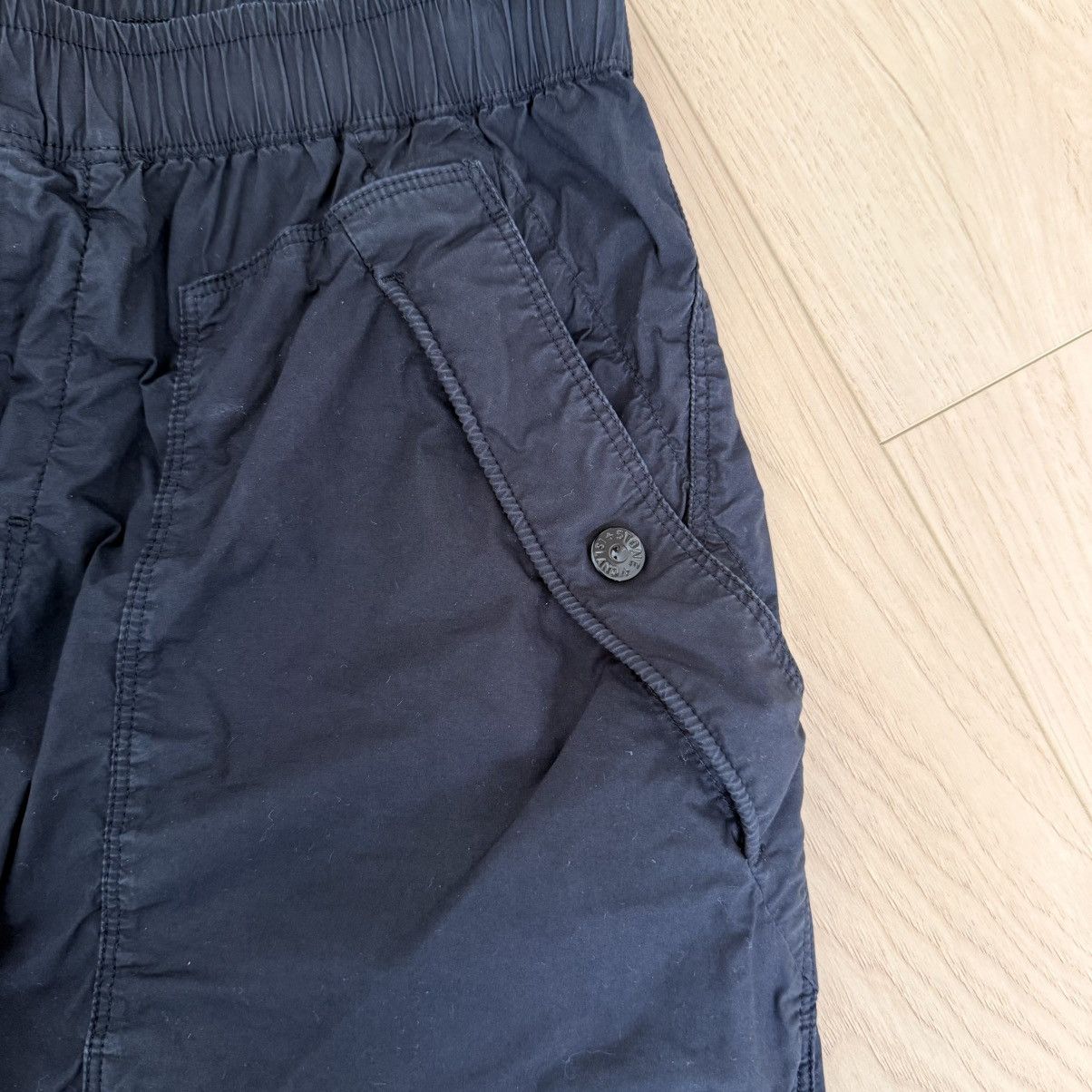 Stone Island Stone Island, navy jogger pants, parachute, lightweight Size US 30 / EU 46 - 3 Thumbnail