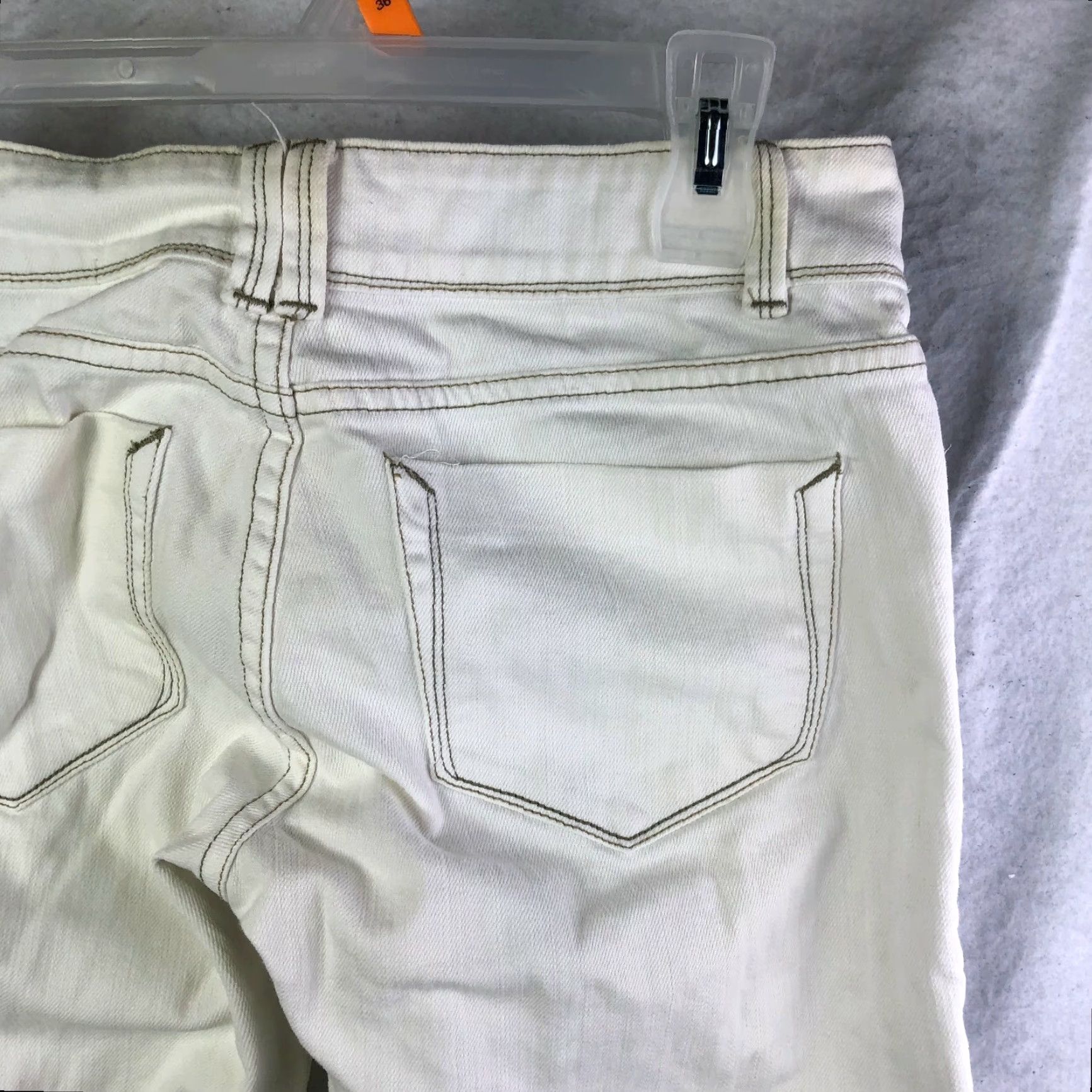 Vintage The Limited Bootcut Mid Rise Jeans Womens Size 4 White Denim Size 27" / US 4 / IT 40 - 6 Thumbnail