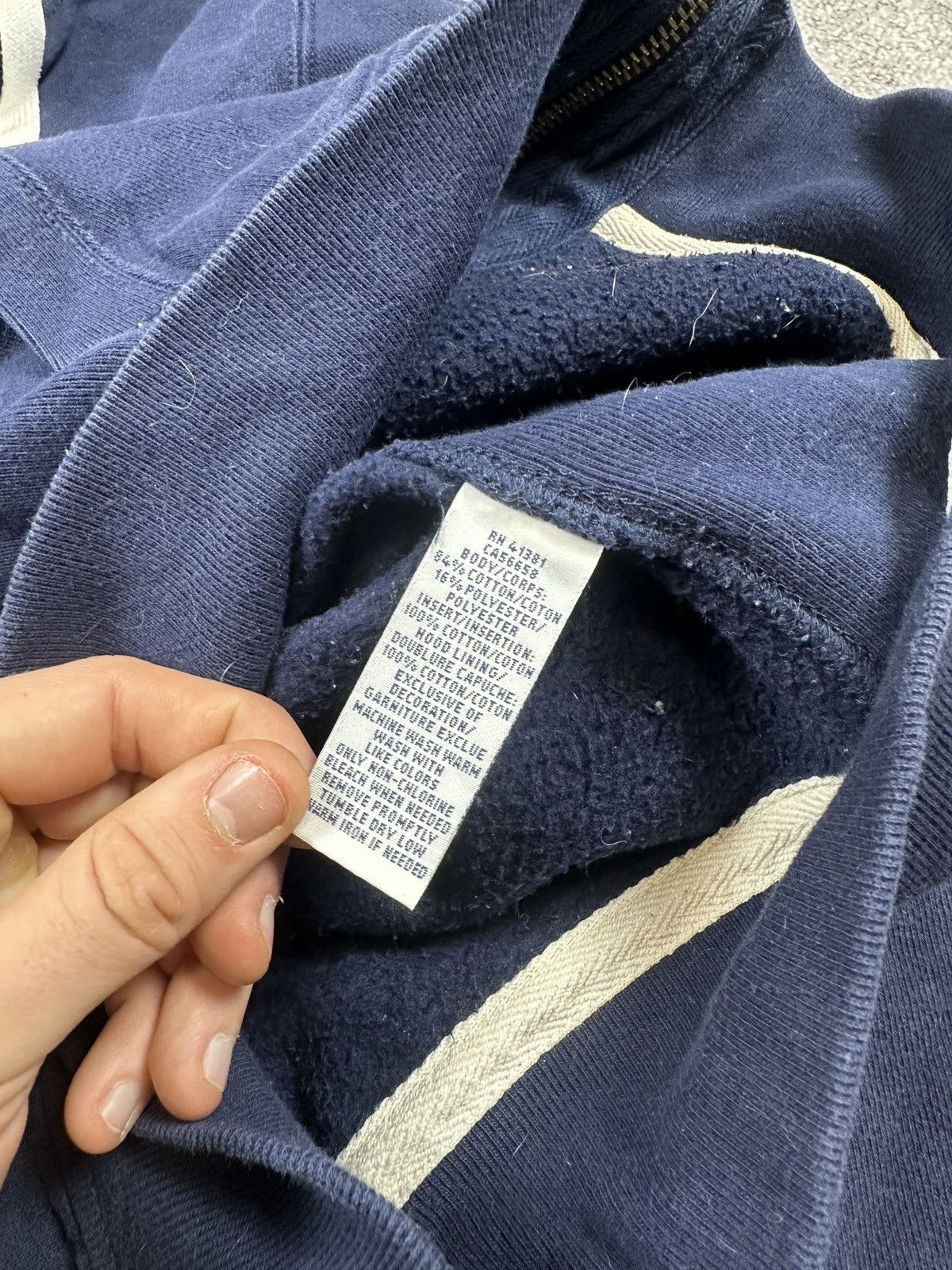 Polo Ralph Lauren Y2K Vintage Polo Ralph Lauren Zip Up Hoodie Streetwear Rare Size US S / EU 44-46 / 1 - 5 Thumbnail