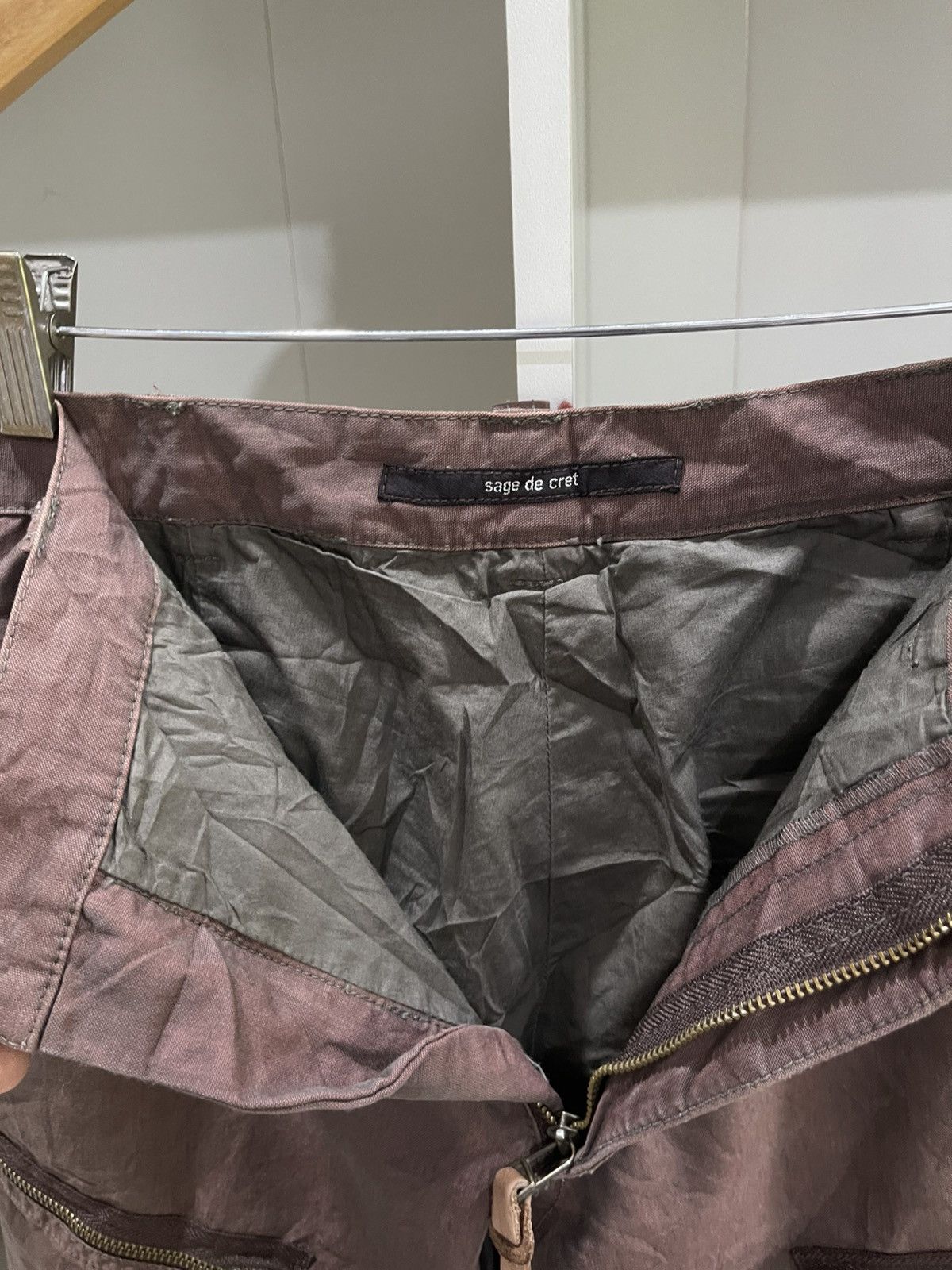 Sage De Cret Sage de Cret Double layer Cargo pants Size US 28 / EU 44 - 4 Thumbnail