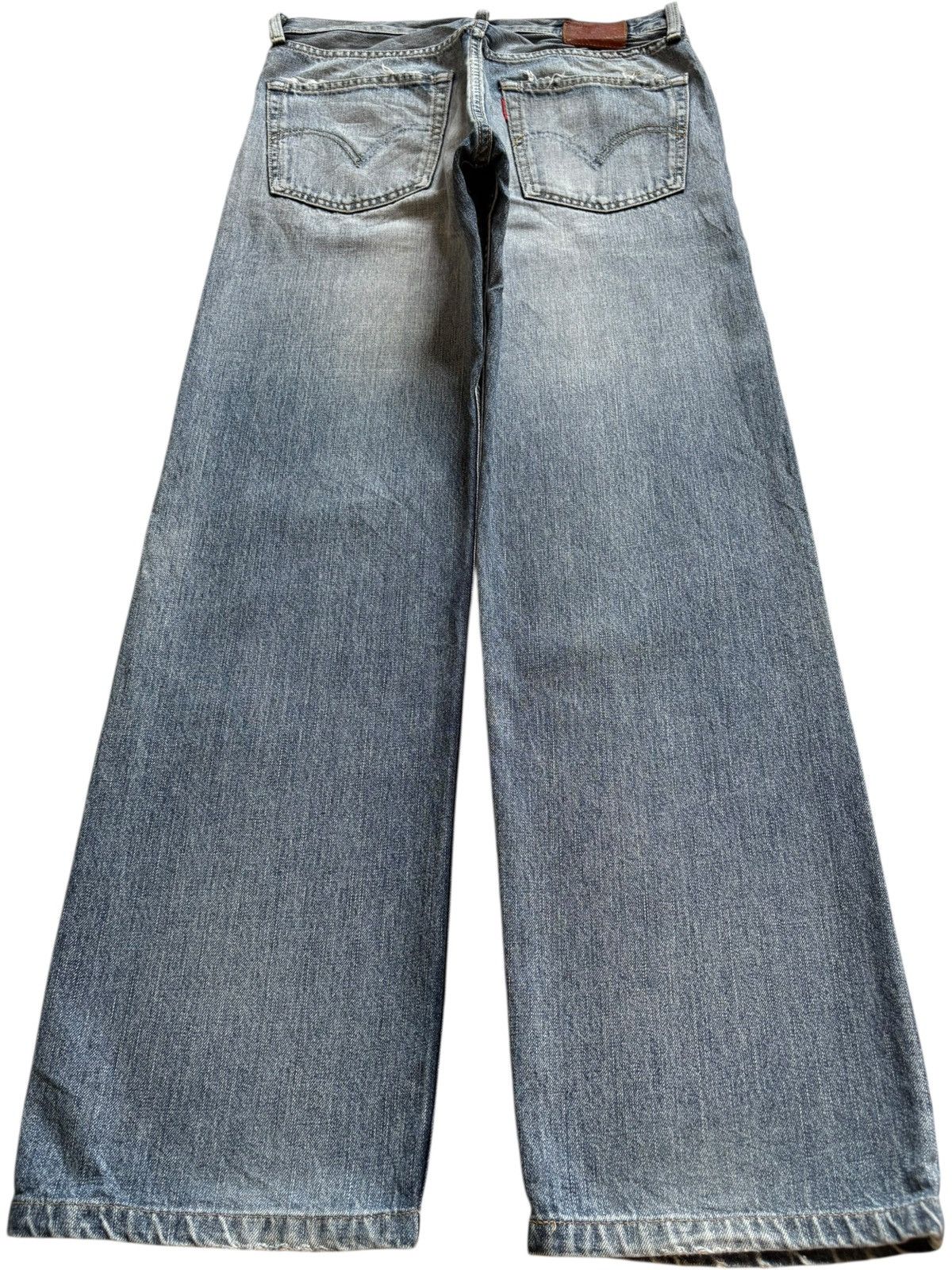 Levi's Vintage 90s Levis 503 Faded Wash Distressed Baggy Jeans Size US 30 / EU 46 - 2 Thumbnail