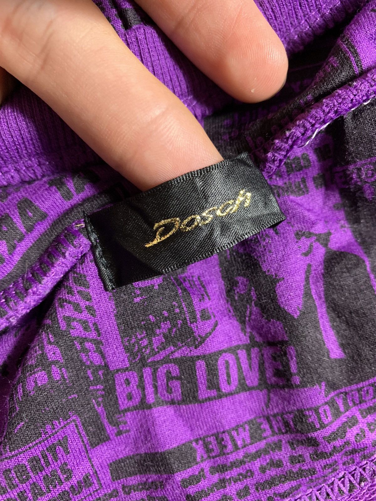 20471120 × Japanese Brand Japanese Dosch Full Print Rock Hoodies Size US XS / EU 42 / 0 - 3 Thumbnail
