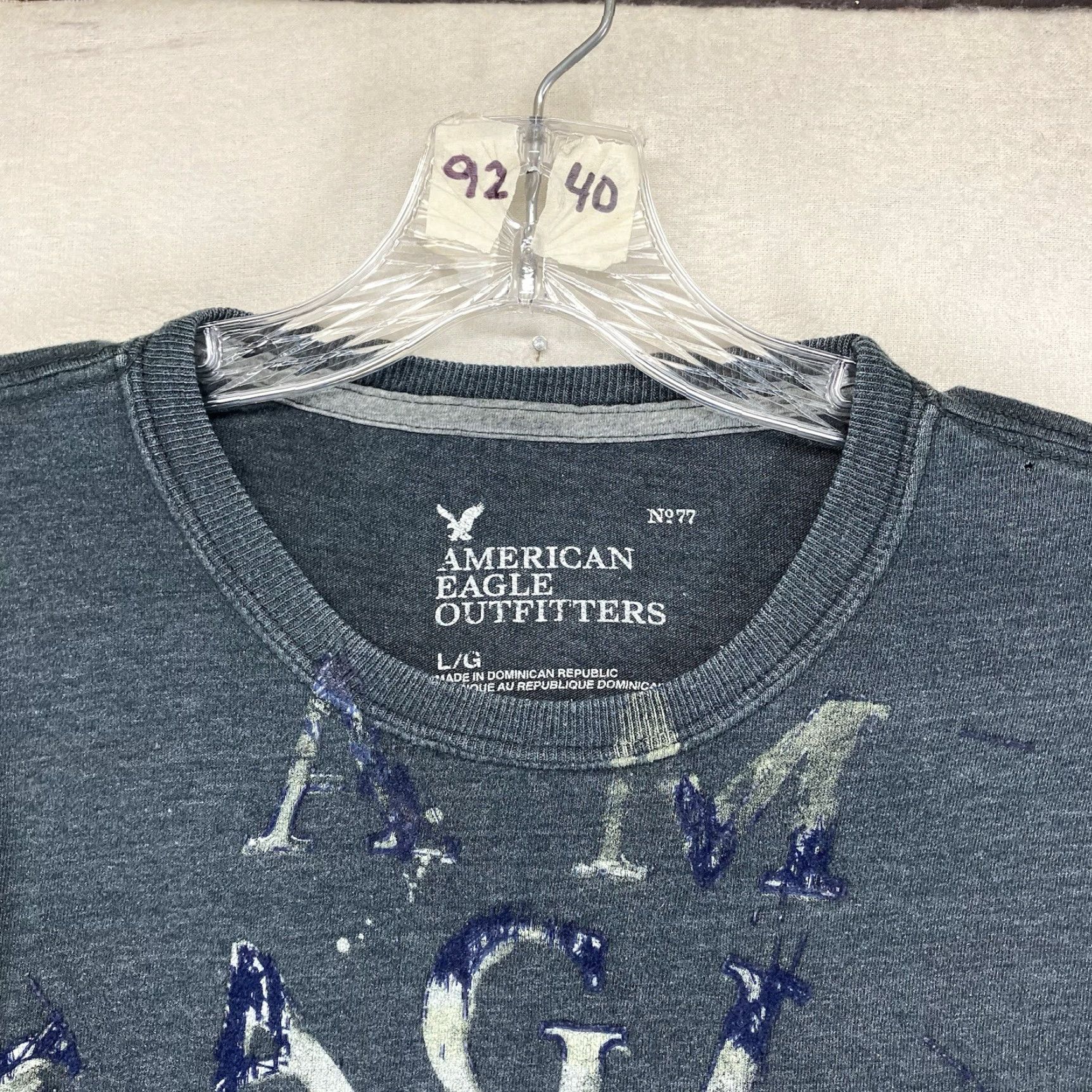 American Eagle Outfitters American Eagle Outfitters Mens Gray Long Sleeve Graphic T Shirt L USA Army Retro Adventure Time Astro Boy 7710 Size US L / EU 52-54 / 3 - 5 Thumbnail