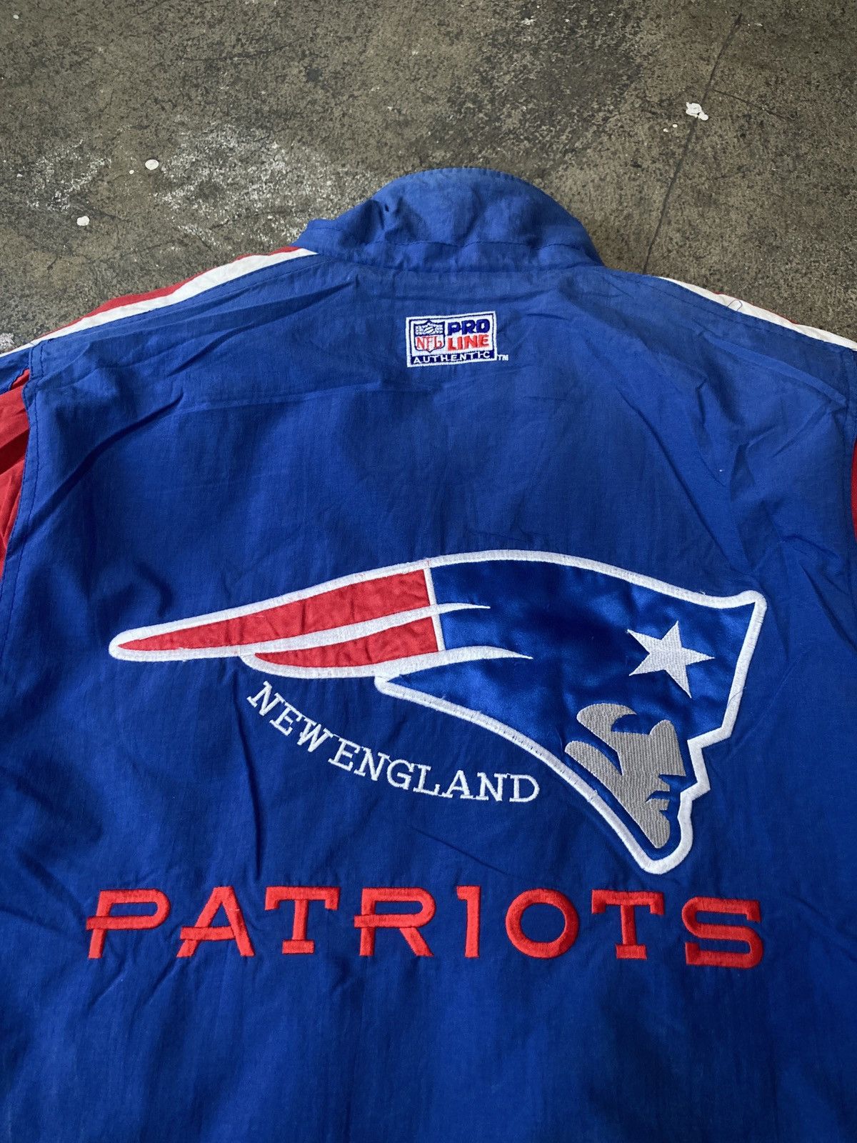 NFL × Starter × Vintage Vintage 90s Starter New England Patriots Parka Jacket Size US M / EU 48-50 / 2 - 12 Thumbnail
