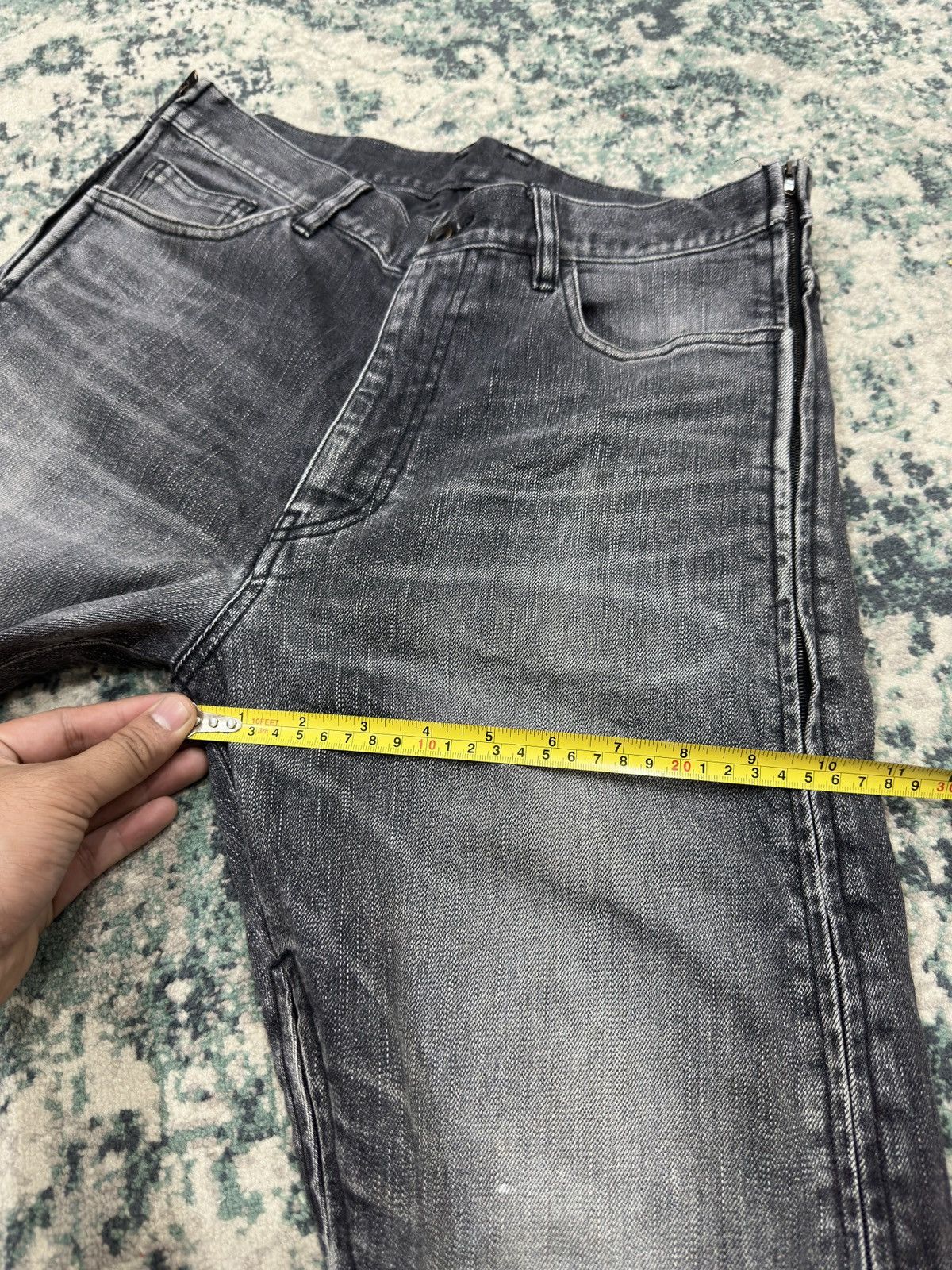 ato Aatoo Modeled By Masayori Matsumo Hybrid Zipper Flared Denim Size US 32 / EU 48 - 21 Thumbnail