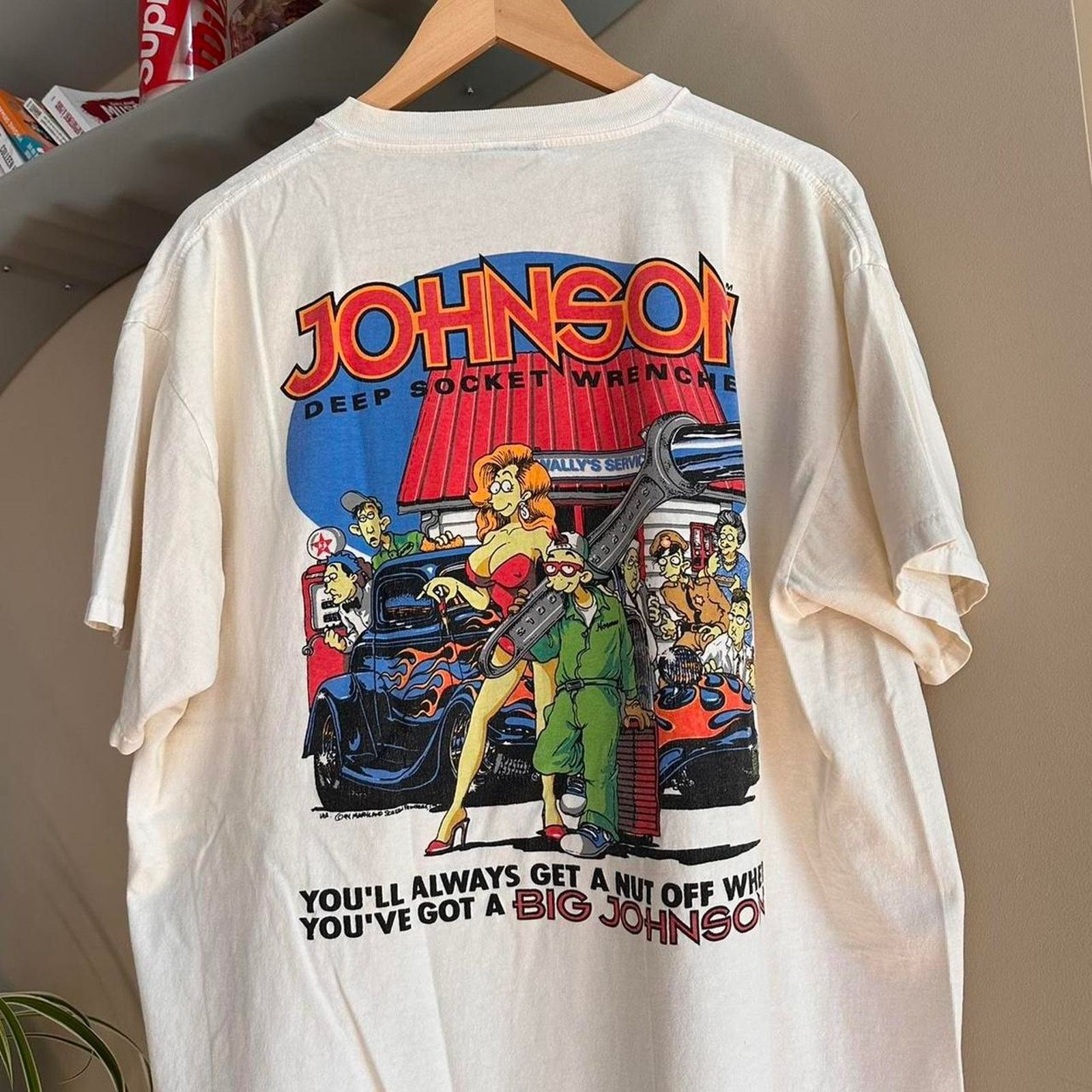 Cartoon Network × Vintage Vintage 1994 Big Johnson Shirt Size US XL / EU 56 / 4 - 2 Thumbnail