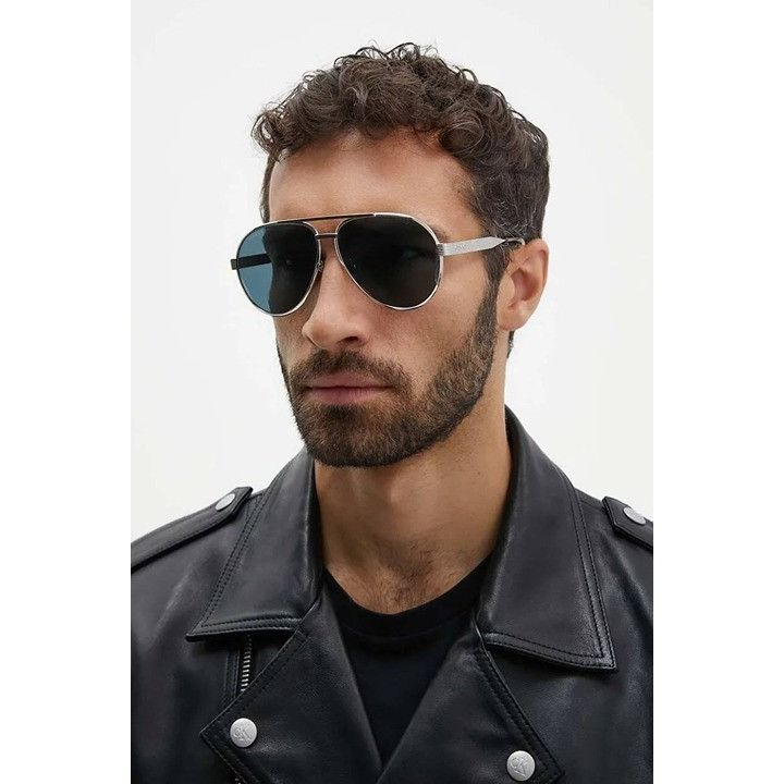 Gucci Gucci GG1513S 005 Sunglasses Gold Aviator Frame, Blue Size ONE SIZE - 3 Thumbnail
