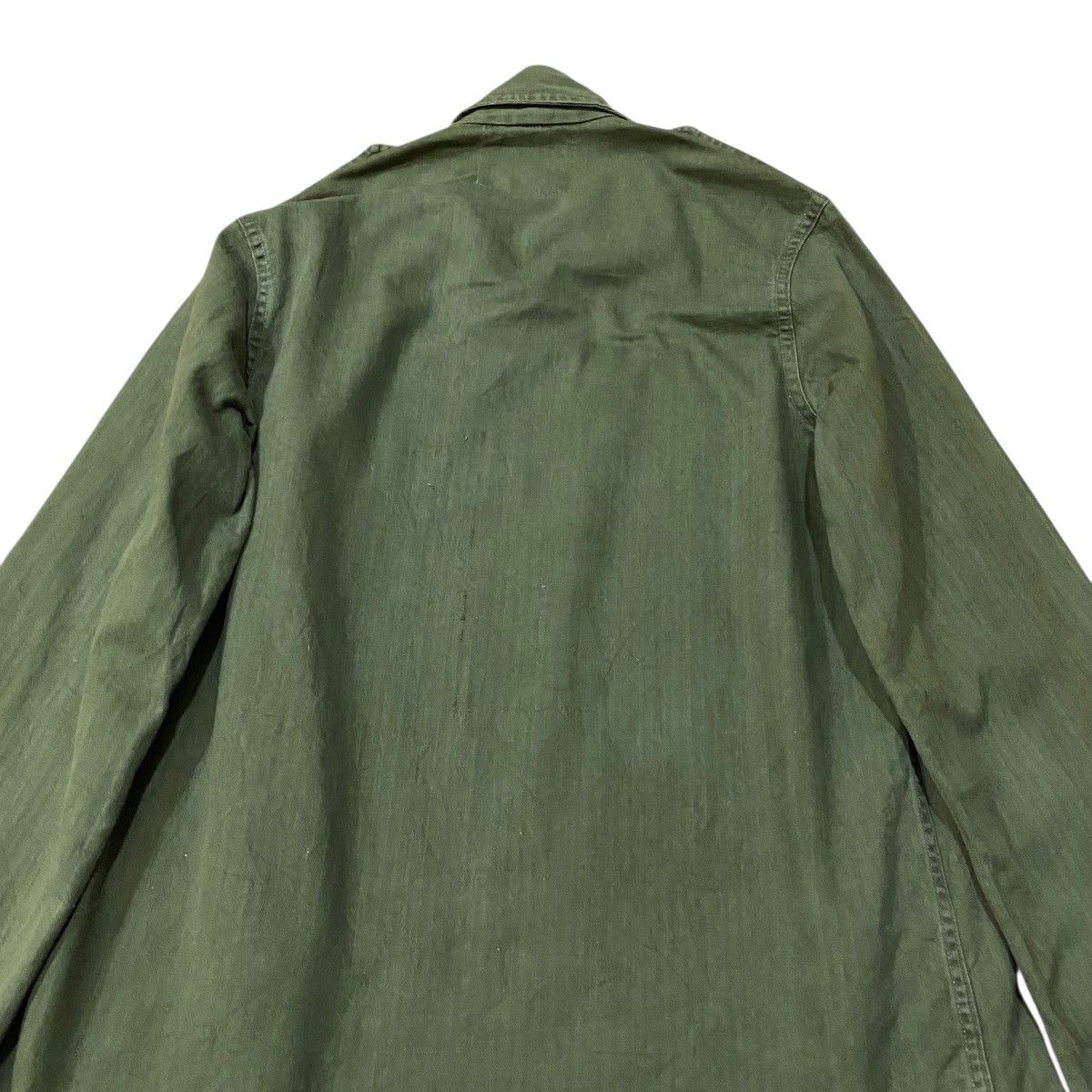 ☀️Vintage Dutch Army HBT field jacket in olive green