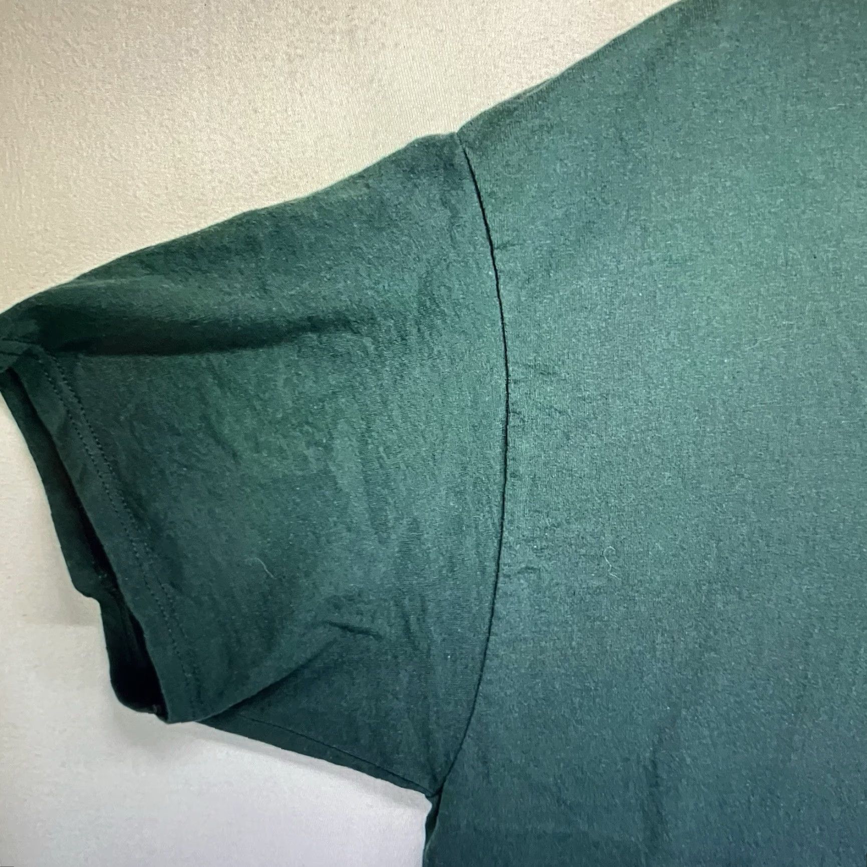 Port & Company VINTAGE Fitchburg State University Work T-Shirt Adult XL Cotton Green University 90s Crew Neck Logo Breathable Short Sleeve Men's Size US XL / EU 56 / 4 - 6 Thumbnail