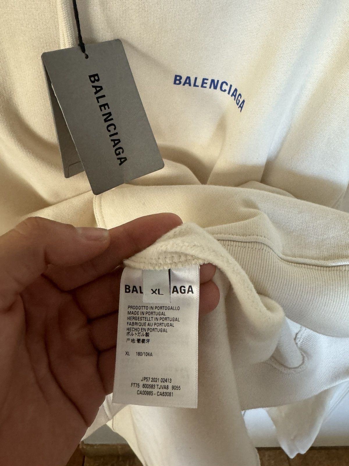 Balenciaga Balenciaga hoodie Size US XL / EU 56 / 4 - 5 Thumbnail