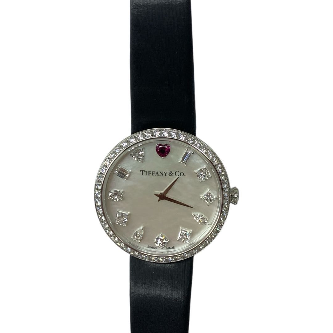 Tiffany & Co. Tiffany & Co. Tiffany & Co. Eternity Au750 Quartz Metal Quartz DUTY FREE for USA Size ONE SIZE - 1 Thumbnail