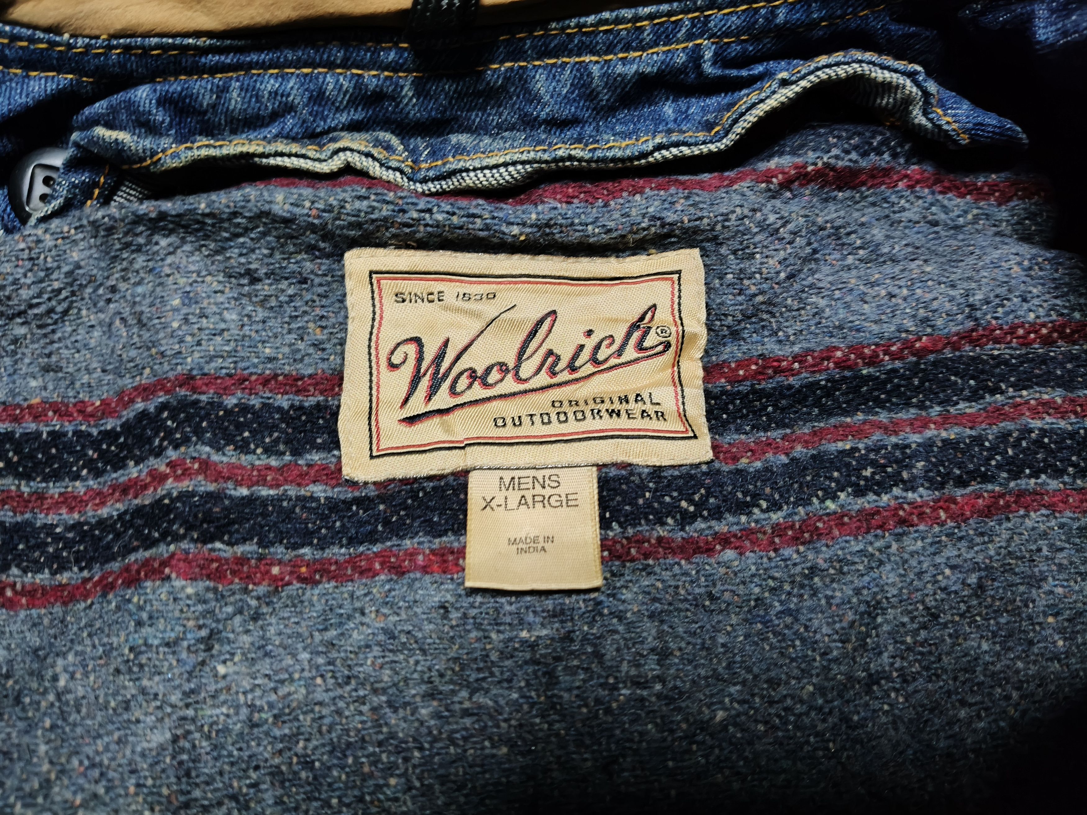 Woolrich Woolen Mills Woolrich Denim Double Jacket Size XL / US 12-14 / IT 48-50 - 9 Thumbnail