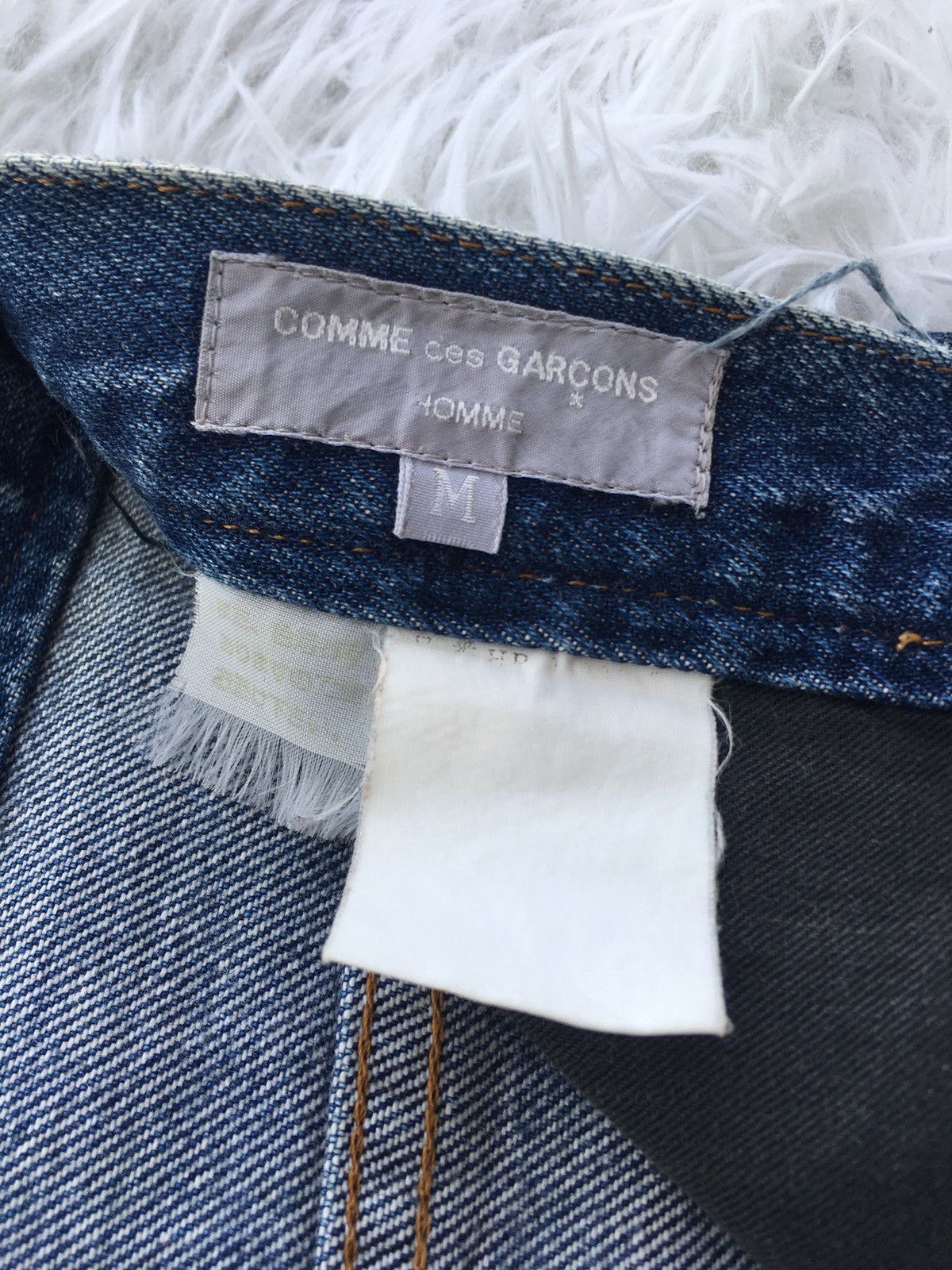 Comme des Garcons Rare CDG Comme Des Garcons Homme Classic Straight Cut Jean Size US 29 - 9 Thumbnail