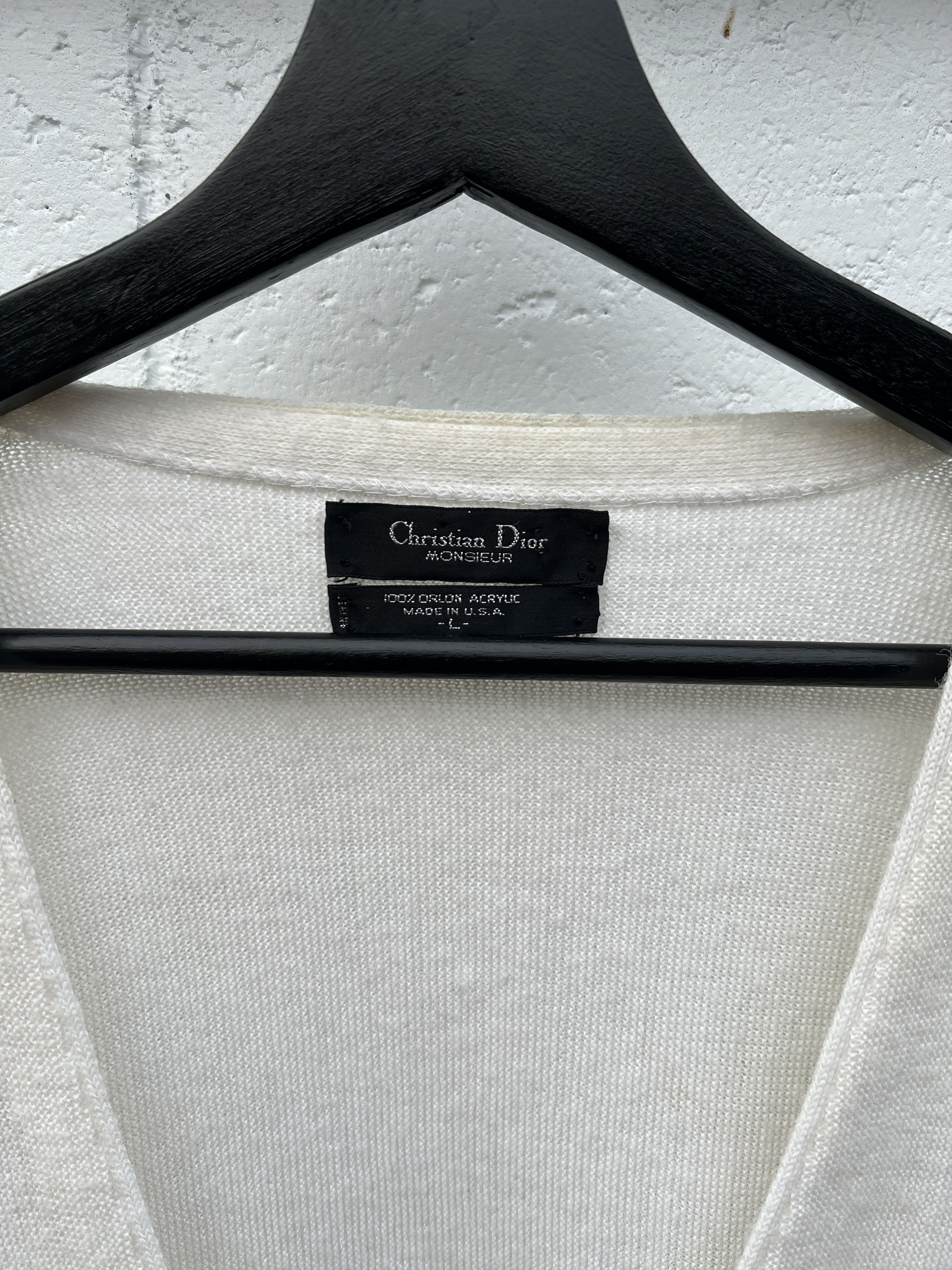 Christian Dior Monsieur Vintage Cardigan Size US L / EU 52-54 / 3 - 2 Thumbnail