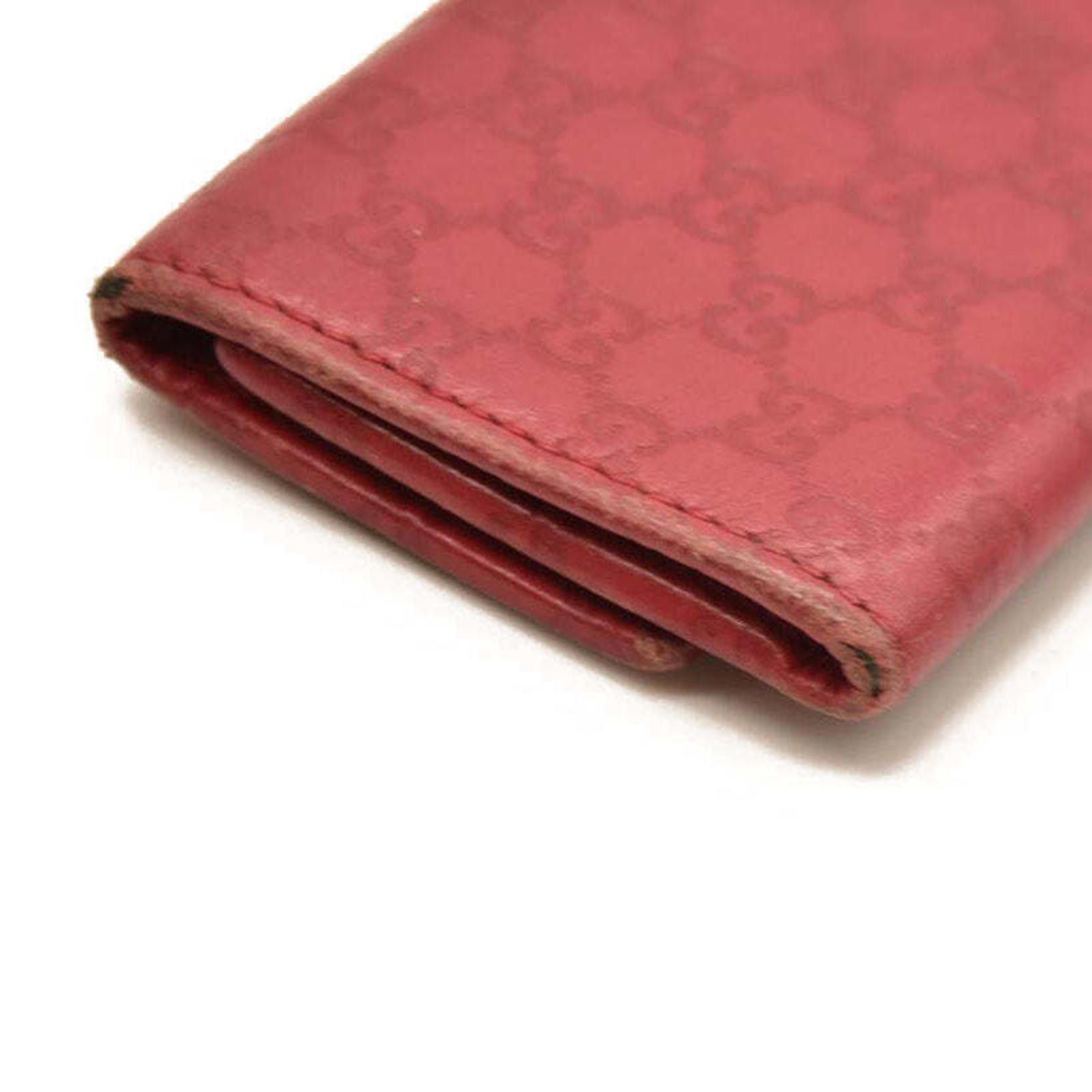 Gucci Gucci Guccissima 6 Key Holder Case Pink Size ONE SIZE - 7 Thumbnail