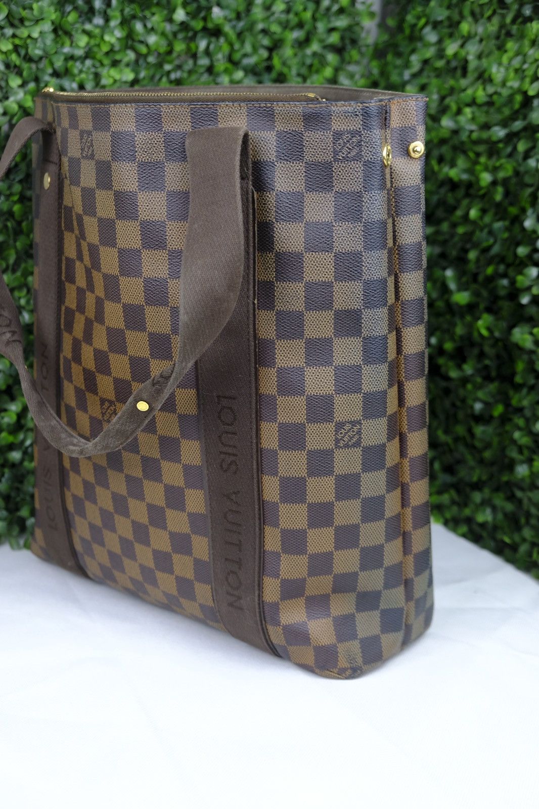 Louis Vuitton Louis Vuitton Damier Ebene Cabas Beaubourg Tote Bag Size ONE SIZE - 6 Thumbnail