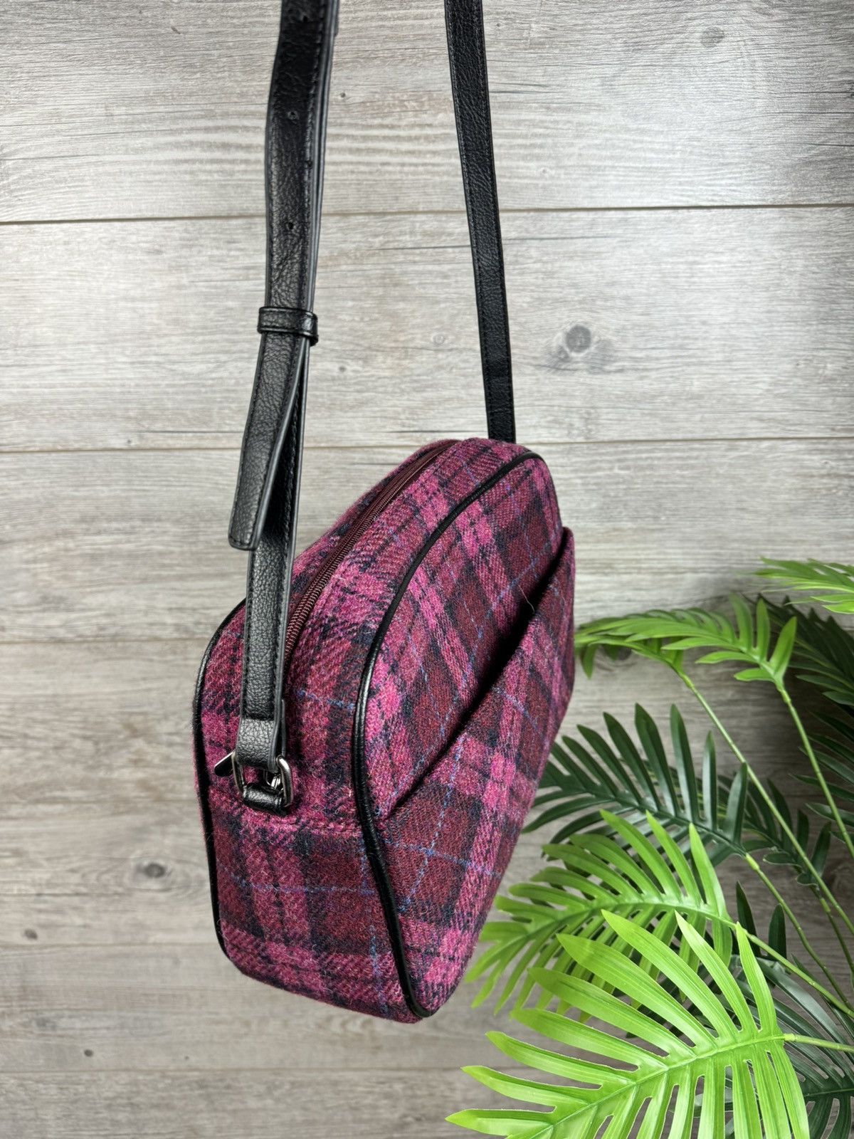 Designer × Harris Tweed Messenger over the shoulder Harris Tweed Glen Appin Size ONE SIZE - 7 Thumbnail