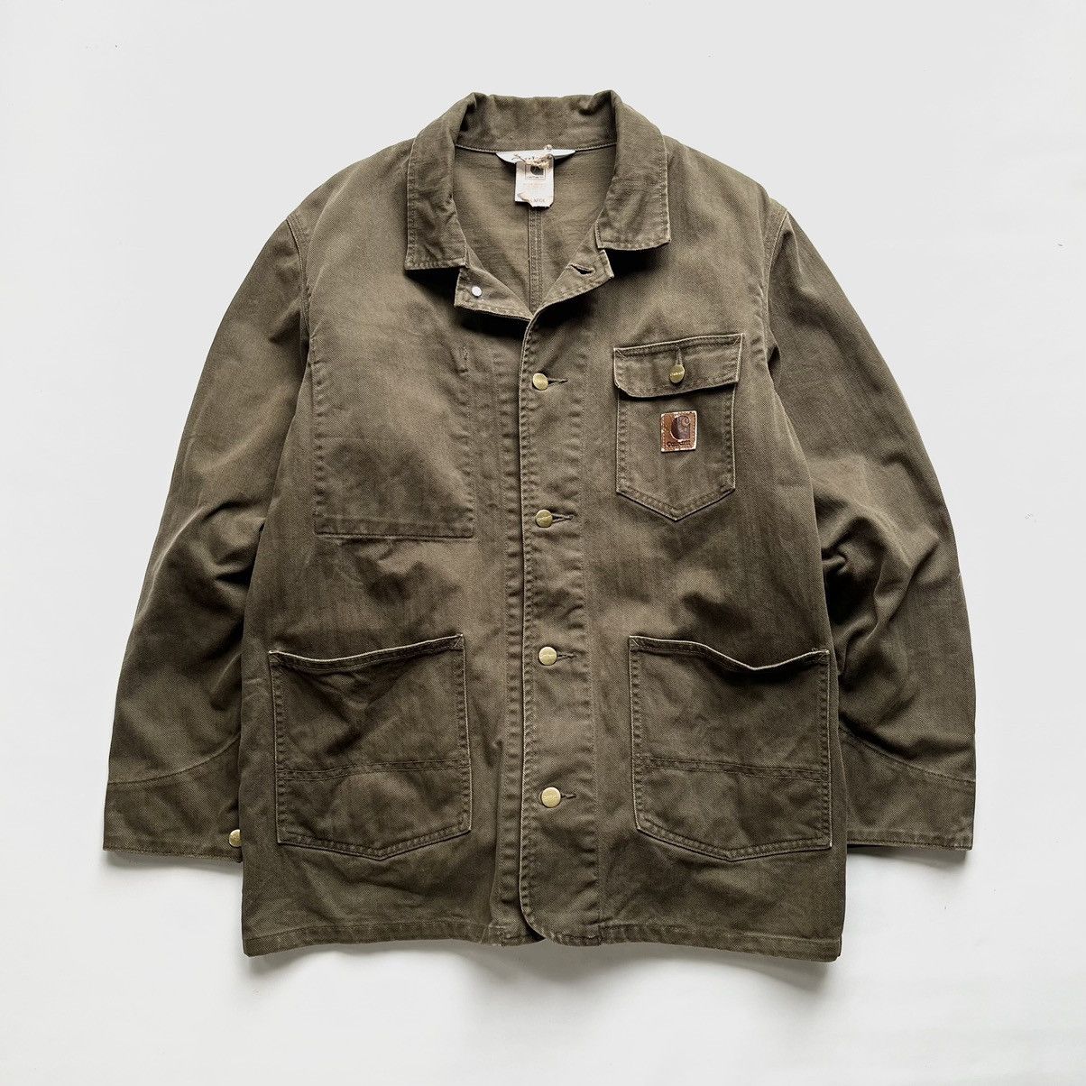 image of Carhartt Army Green Core Jacket, Men's (Size XL)