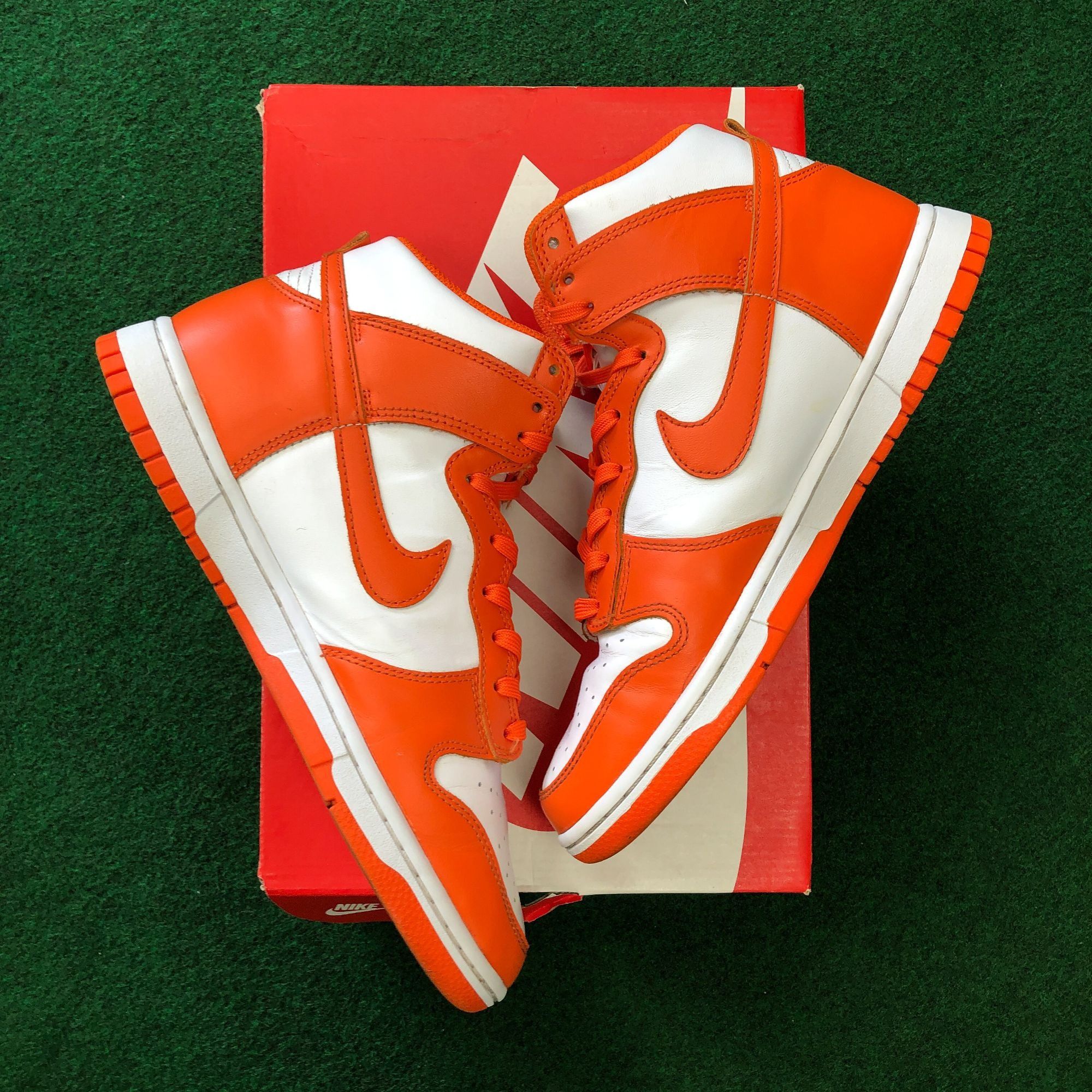 Nike Pre-Owned Dunk High SP ‘Syracuse’ 2021 - Size 8.5 Size US 8.5 / EU 41-42 - 2 Thumbnail