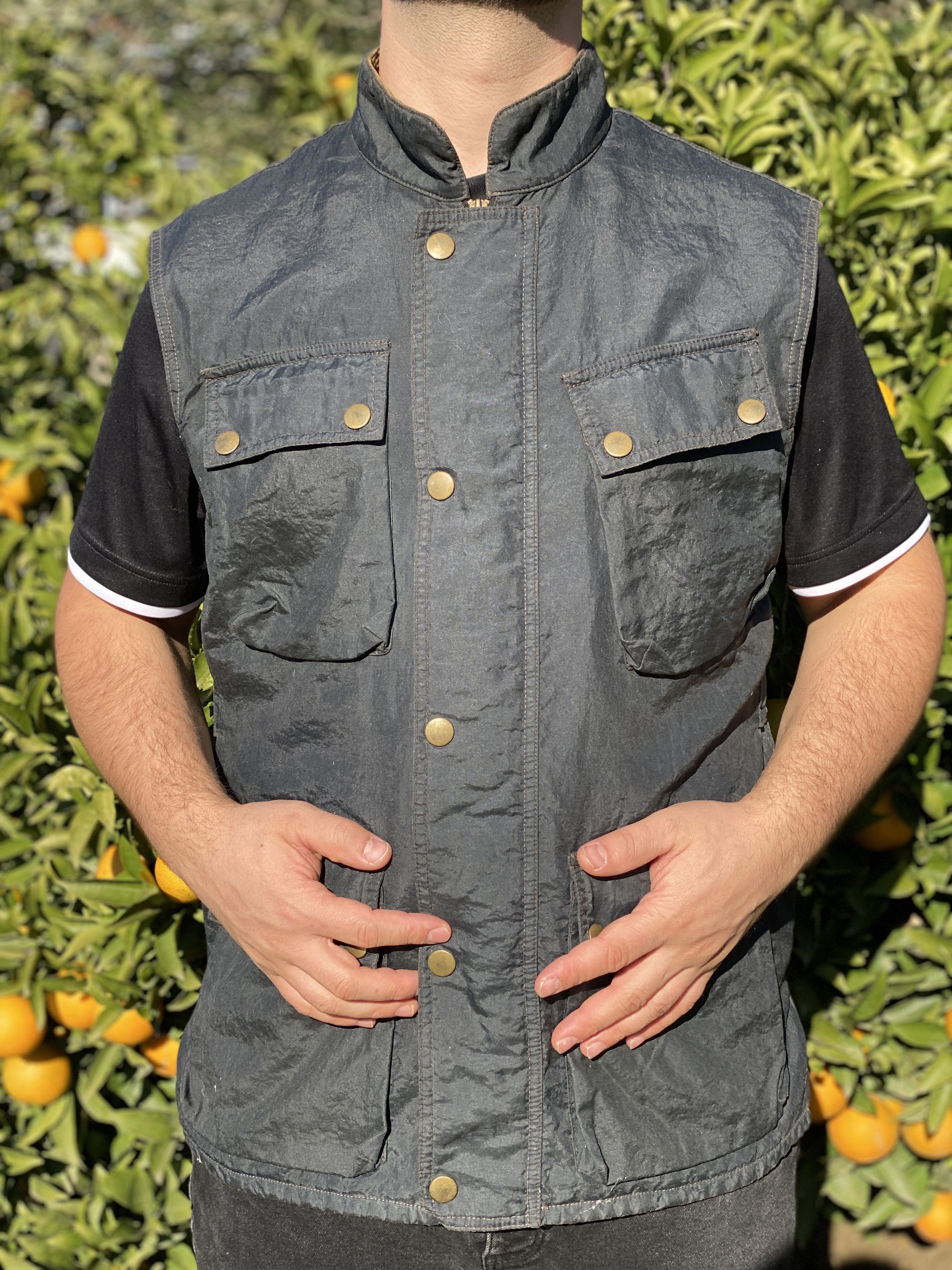 Belstaff Belstaff Black Prince Welde Seams Waistcoat Gilet Size XL Size US XL / EU 56 / 4 - 4 Thumbnail