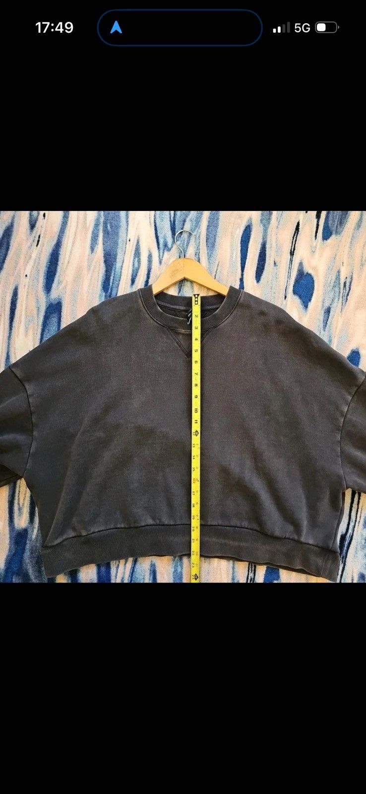 Entire Studios Entire Studios ☆ Sweatshirt, Washed Black / Gray Unisex Size US S / EU 44-46 / 1 - 5 Thumbnail