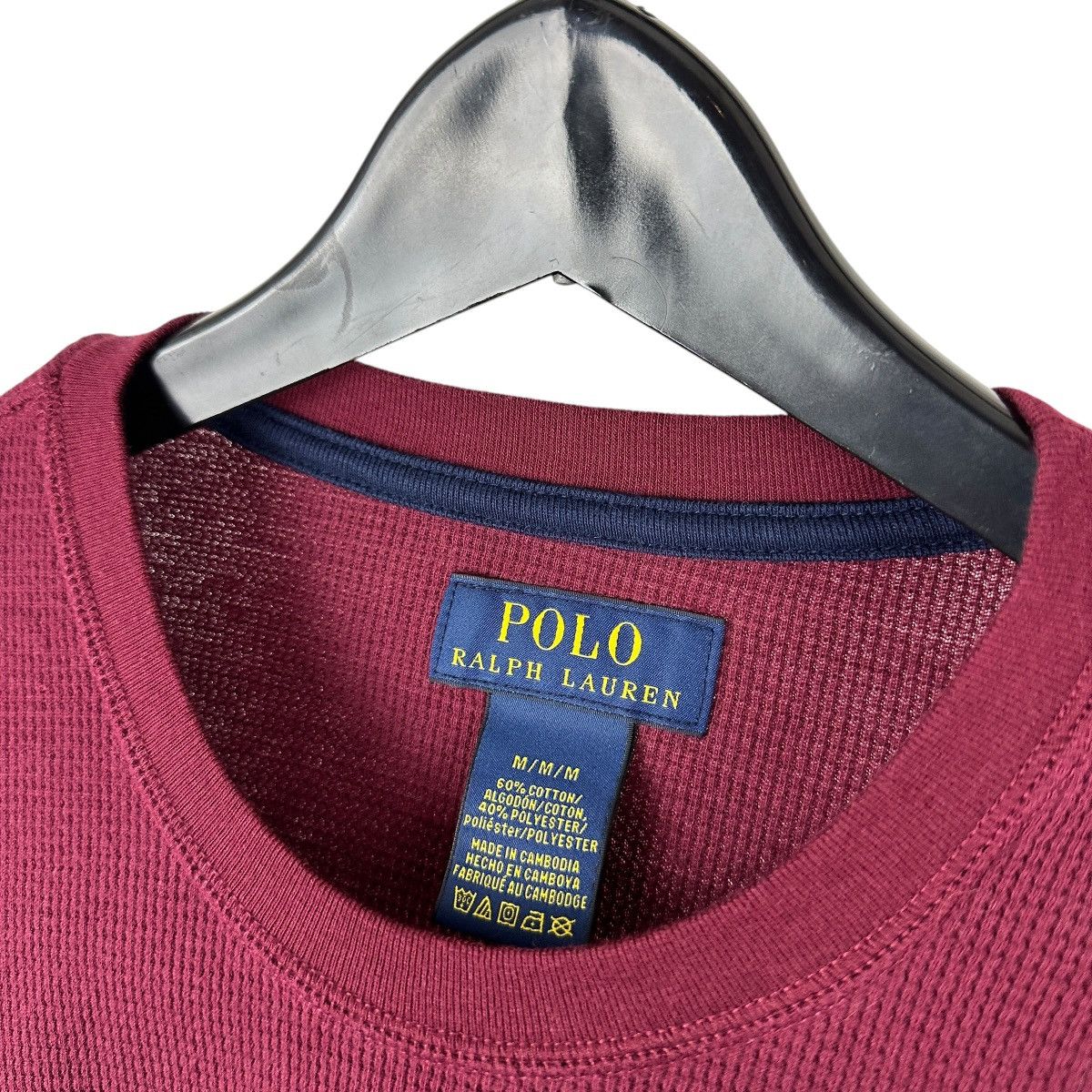 Polo Ralph Lauren Mens Y2K Polo Ralph Lauren Waffle Knit Thermal Shirt Size US M / EU 48-50 / 2 - 7 Thumbnail