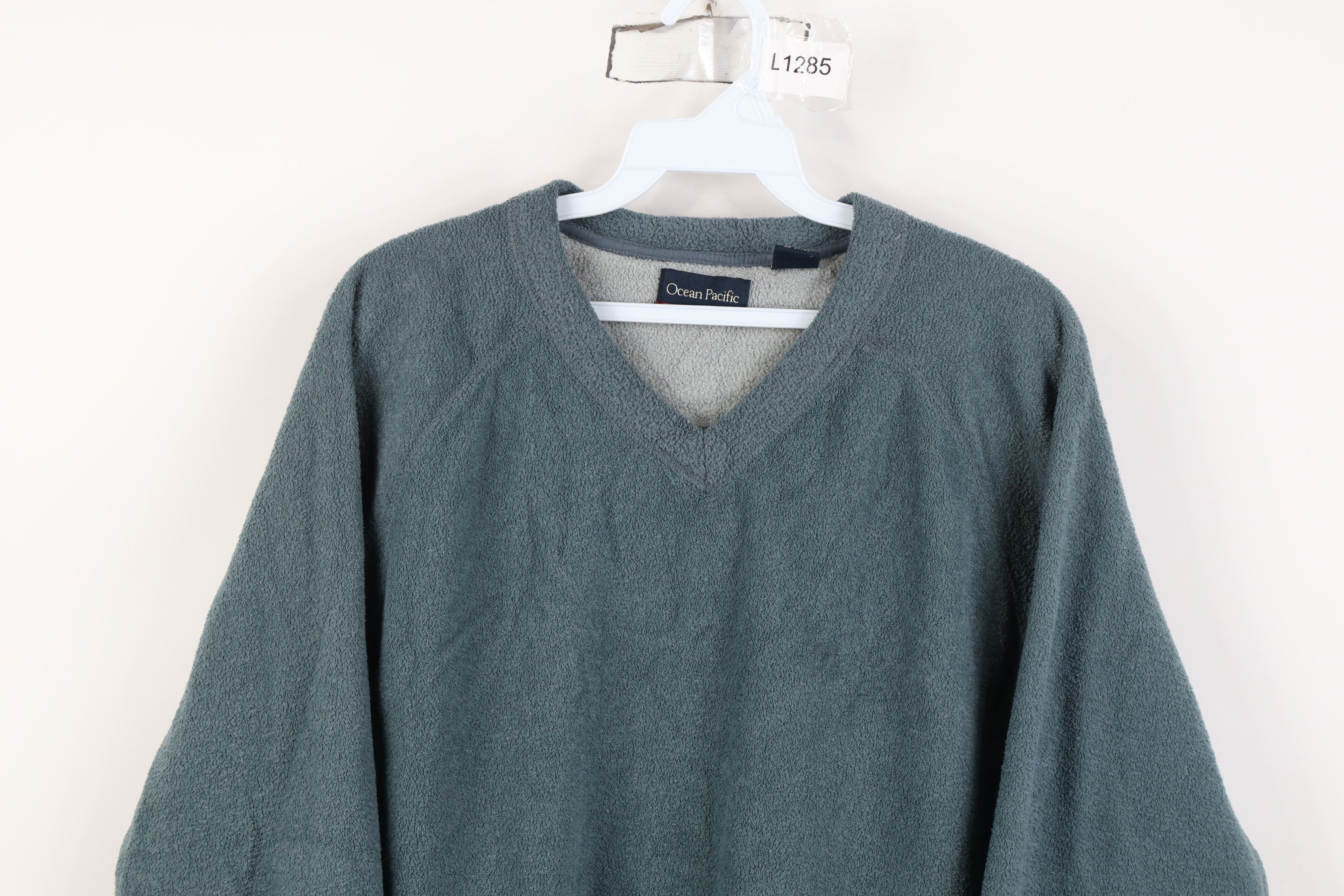Ocean Pacific Vintage 90s Y2K Ocean Pacific Surfing Terry Cloth Sweater Size US L / EU 52-54 / 3 - 2 Thumbnail