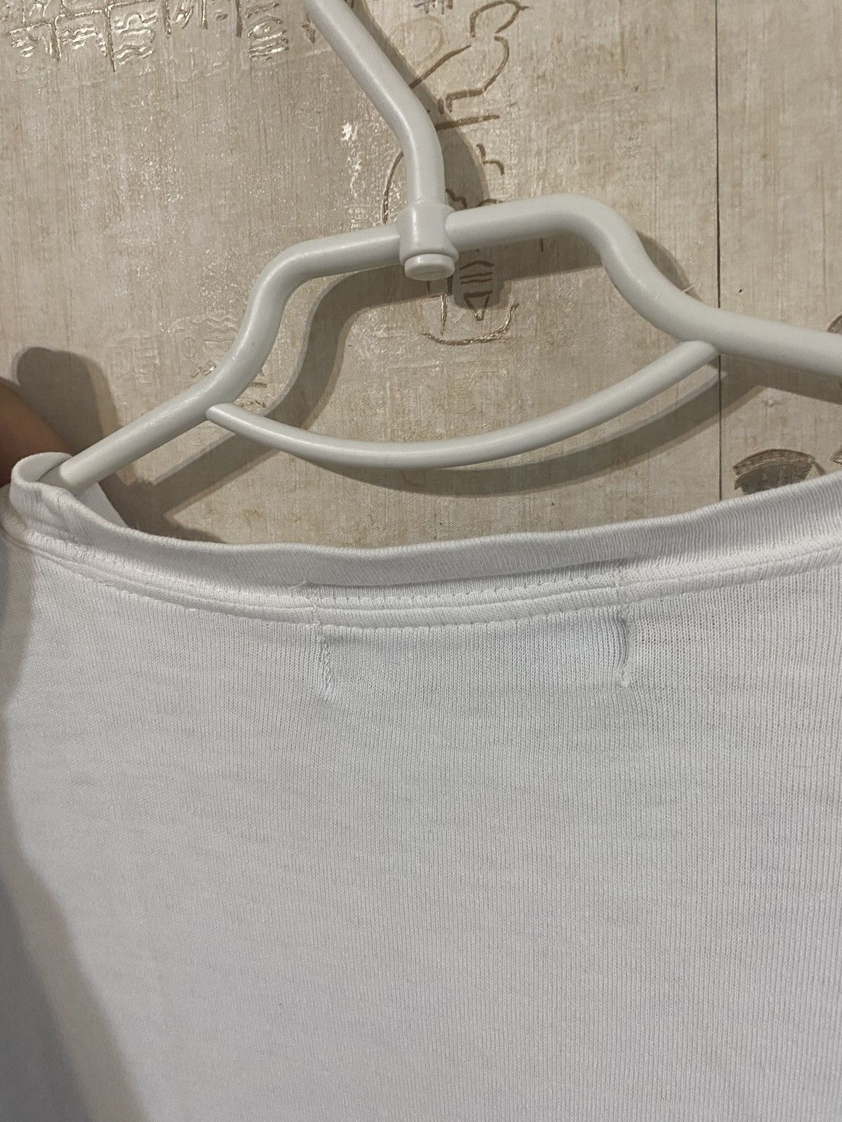 Fred Perry × Vintage Vintage 90s Fred Perry Big Logo White T Shirt Size US XL / EU 56 / 4 - 4 Thumbnail