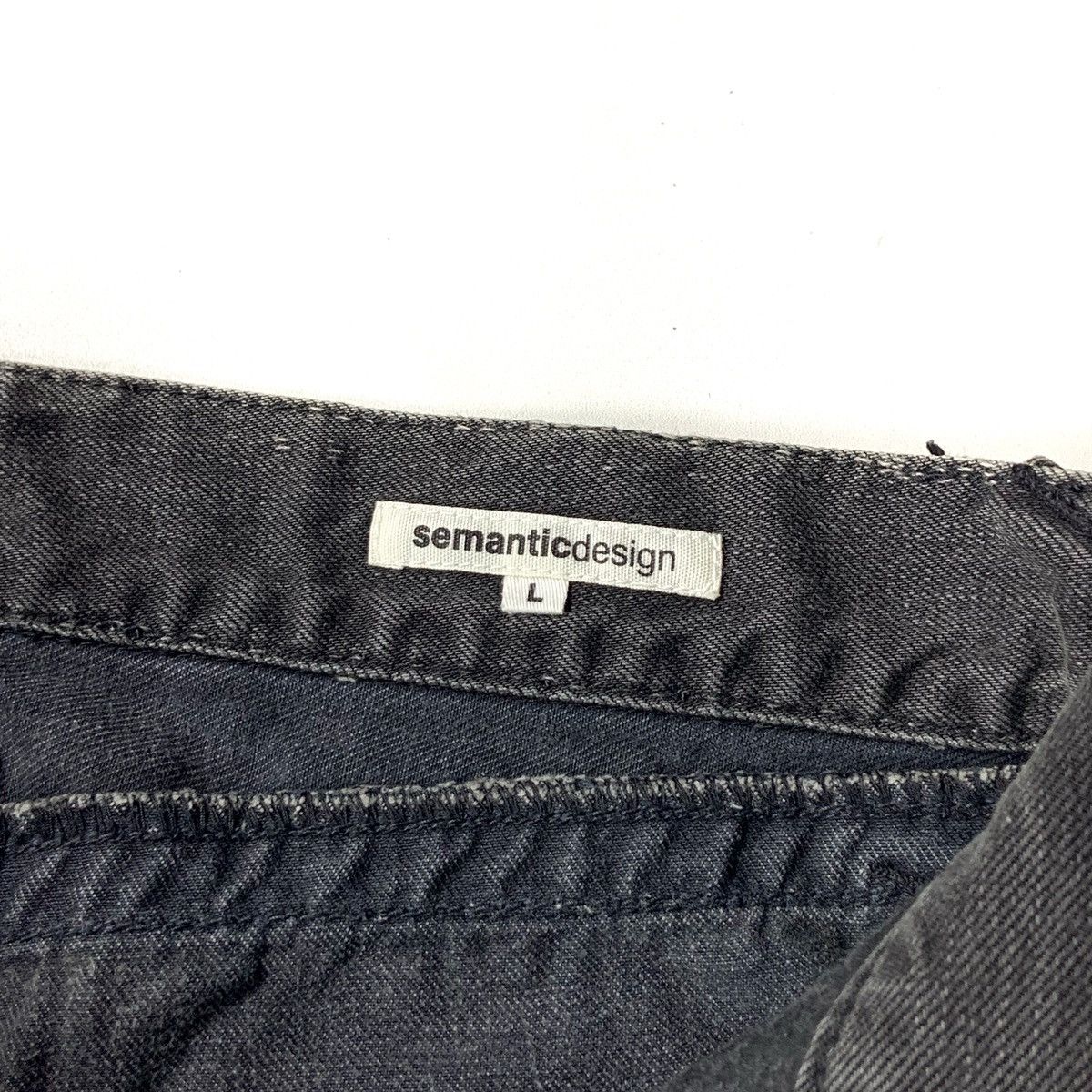 Japanese Brand Semantic Design Flare Denim Jeans Pants Size US 34 / EU 50 - 8 Thumbnail