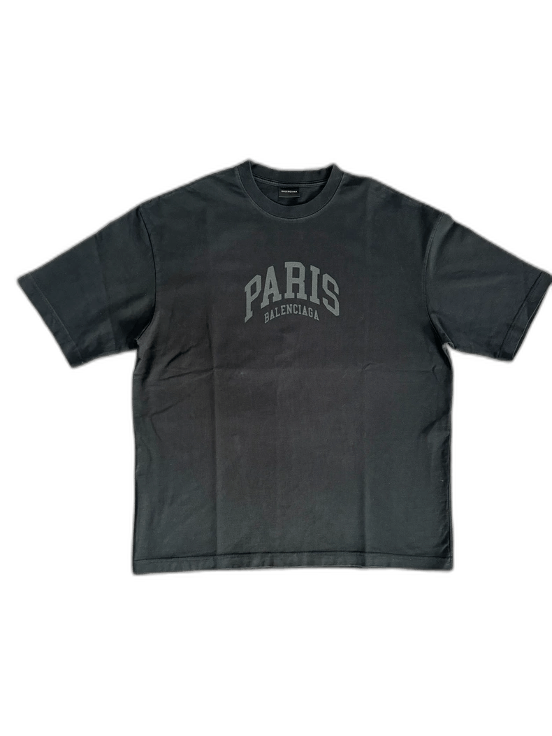 Balenciaga Paris Series Short Sleeve Tee-yf