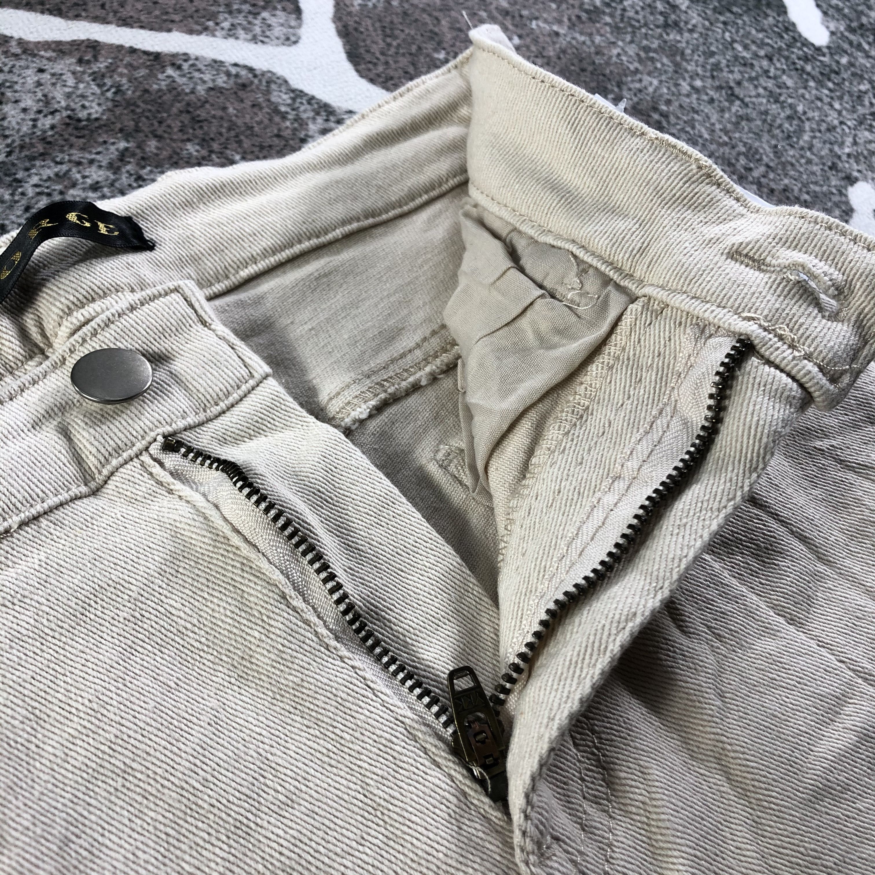 Japanese Brand Gorge Bell Bottom Flare Jeans KJ2048 Size 26" / US 2 / IT 38 - 7 Thumbnail