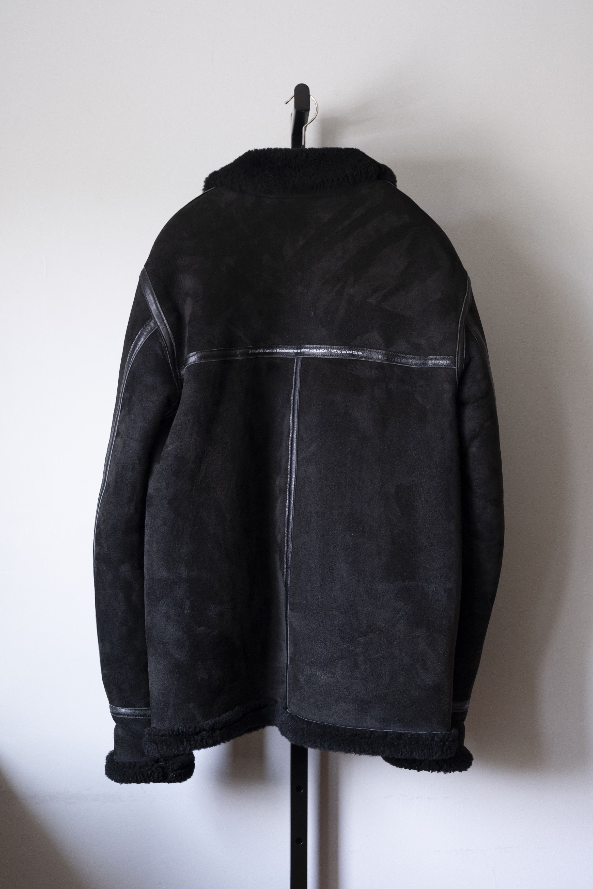 Wtaps Black Shearling Mouton Jacket Size US M / EU 48-50 / 2 - 3 Thumbnail