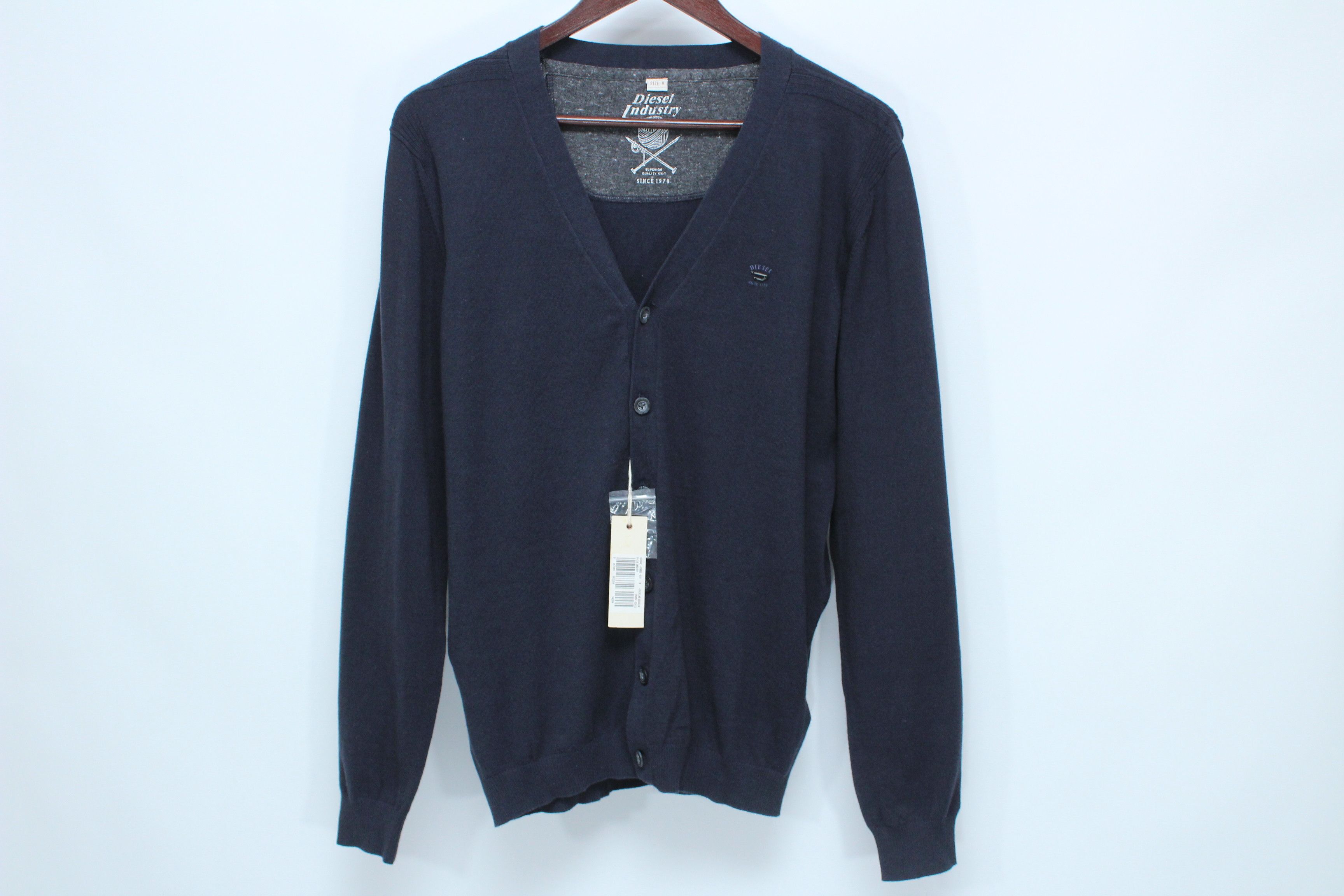Diesel Diesel Cardigan Sweater Mens Size M New Vintage Rare Size US M / EU 48-50 / 2 - 1 Thumbnail