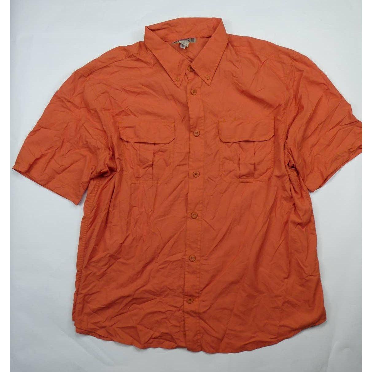 Duluth Trading Company DULUTH Action Standard Fit Short Sleeve Shirt, 2XL, orange Size US XXL / EU 58 / 5 - 1 Thumbnail