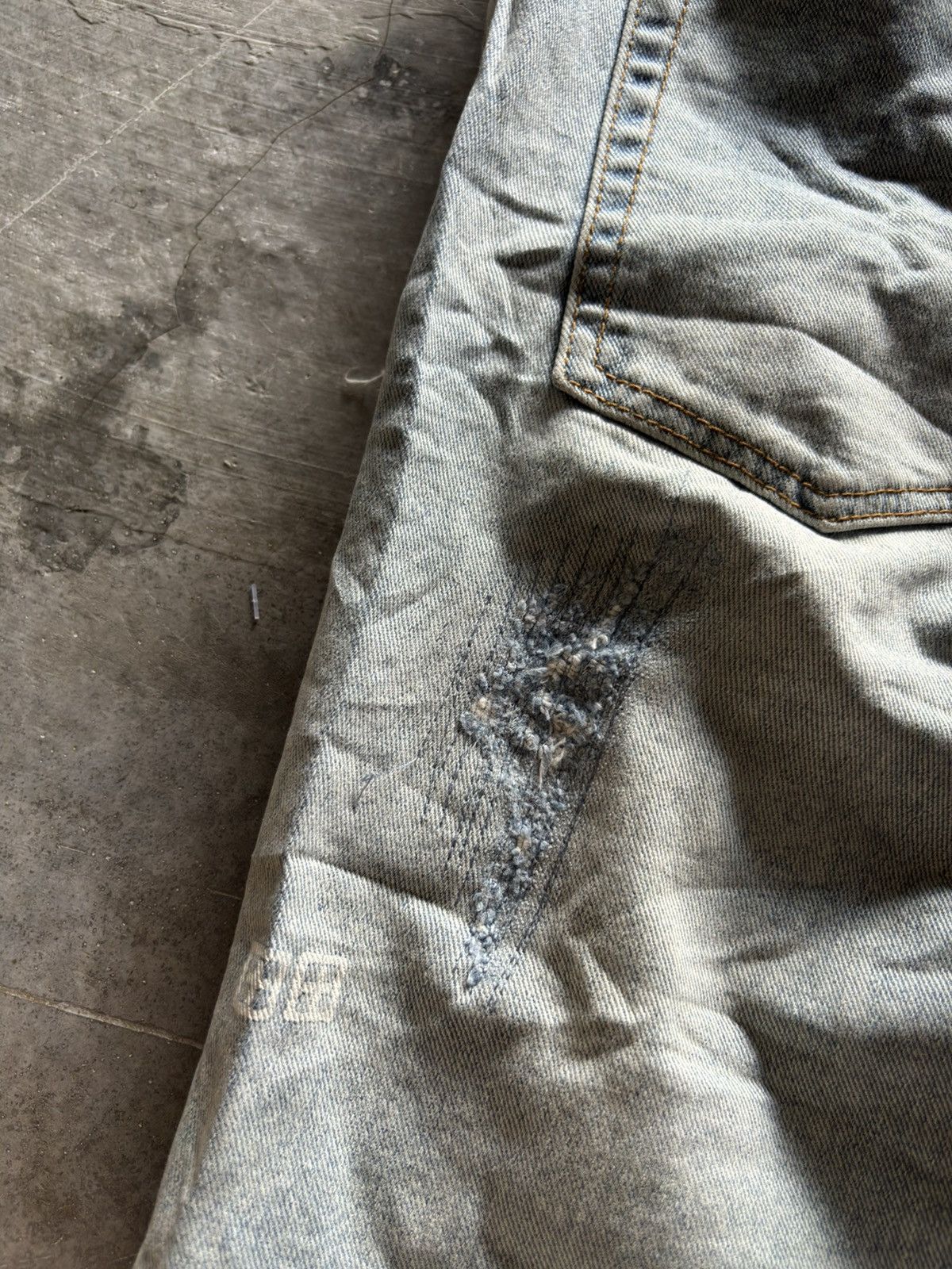 Ksubi KSUBI chitch chop slice n dice distressed denim acid wash Size US 34 / EU 50 - 21 Thumbnail