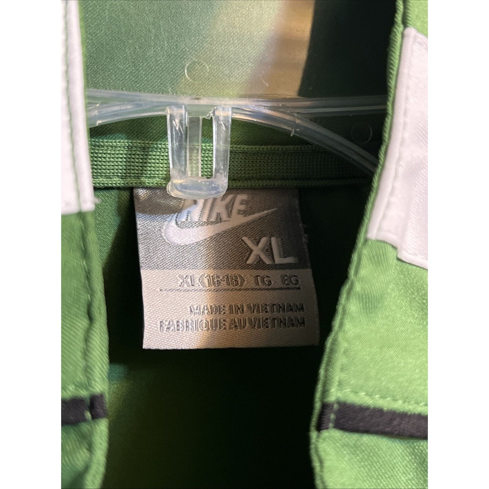 Nike Nike Track Jacket Men’s XL Green Full Zip Activewear Travel Size US XL / EU 56 / 4 - 4 Thumbnail