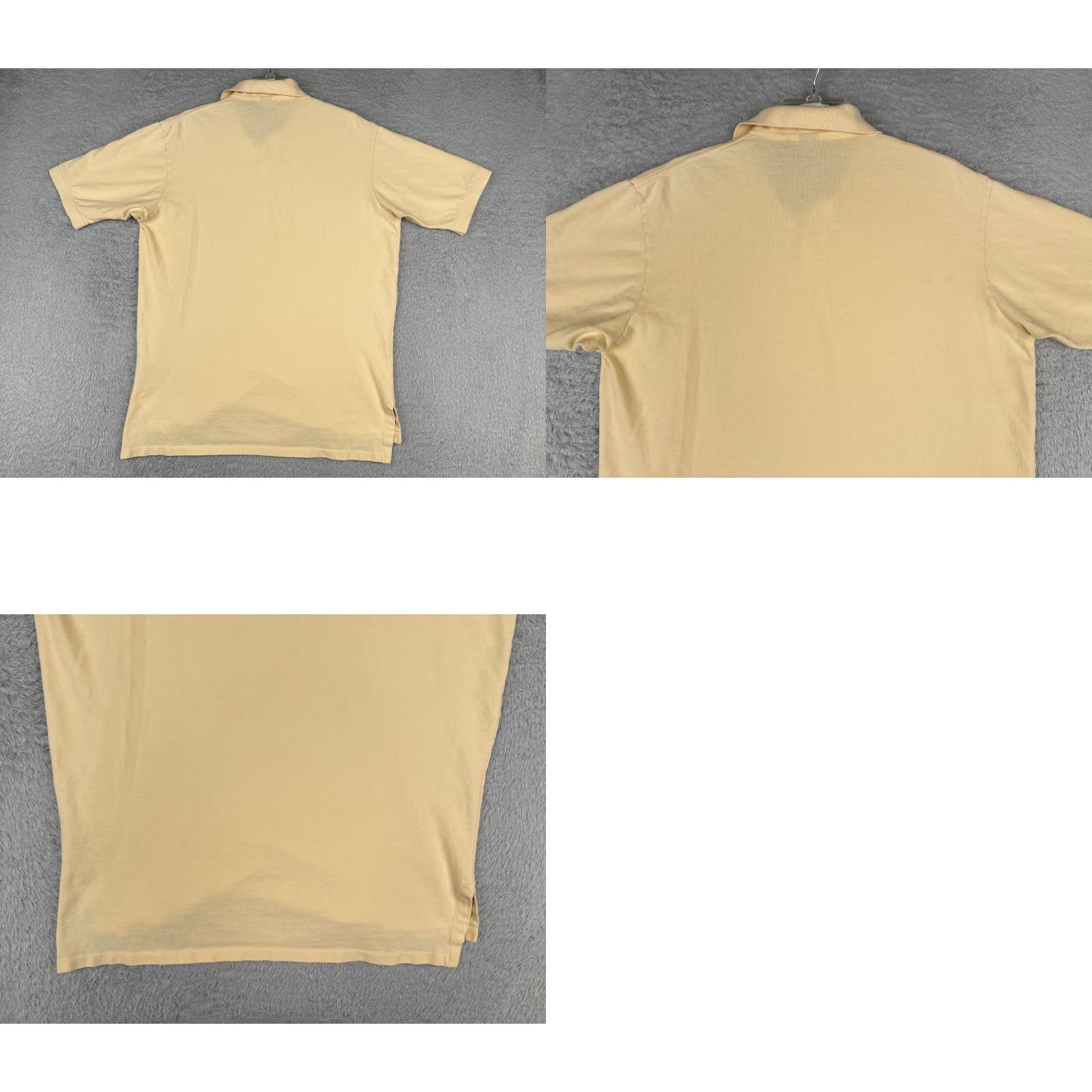 Ralph Lauren VINTAGE Polo Ralph Lauren Polo Shirt Mens L Yellow 100% Cotton Pony Polo Shirt Mens L Yellow 100% Cotton Pony READ ME Size US L / EU 52-54 / 3 - 9 Thumbnail
