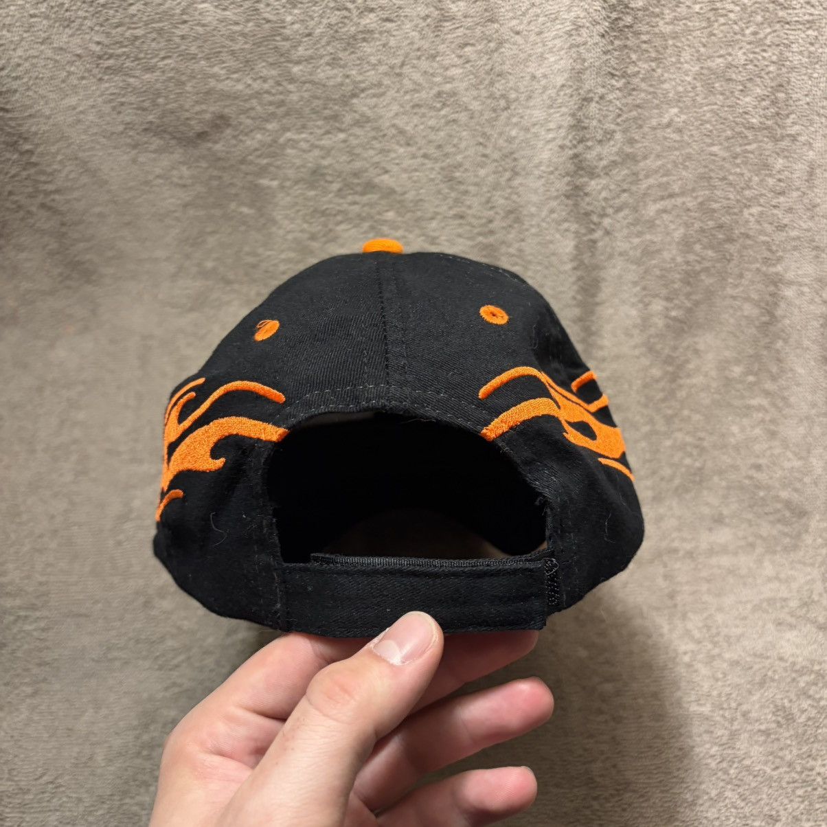 Vintage Vintage Allis Chalmers Flame Hat Embroidered Logo Skater Y2K Size ONE SIZE - 5 Thumbnail