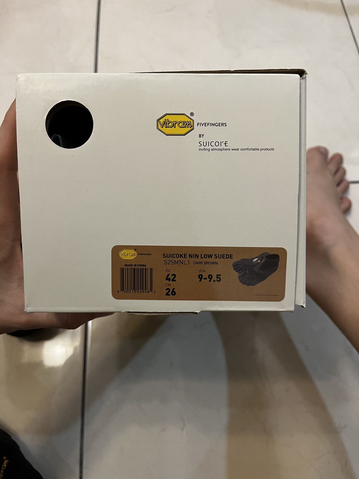 Suicoke × Vibram SUICOKE X VIBRAM FIVEFINGERS NIN-LO SUEDE Size US 9 / EU 42 - 9 Thumbnail