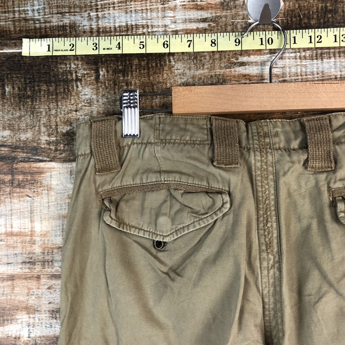 Japanese Brand Surplus Brown Cargo tactical Multipocket Pants #A2567 Size US 30 / EU 46 - 19 Thumbnail