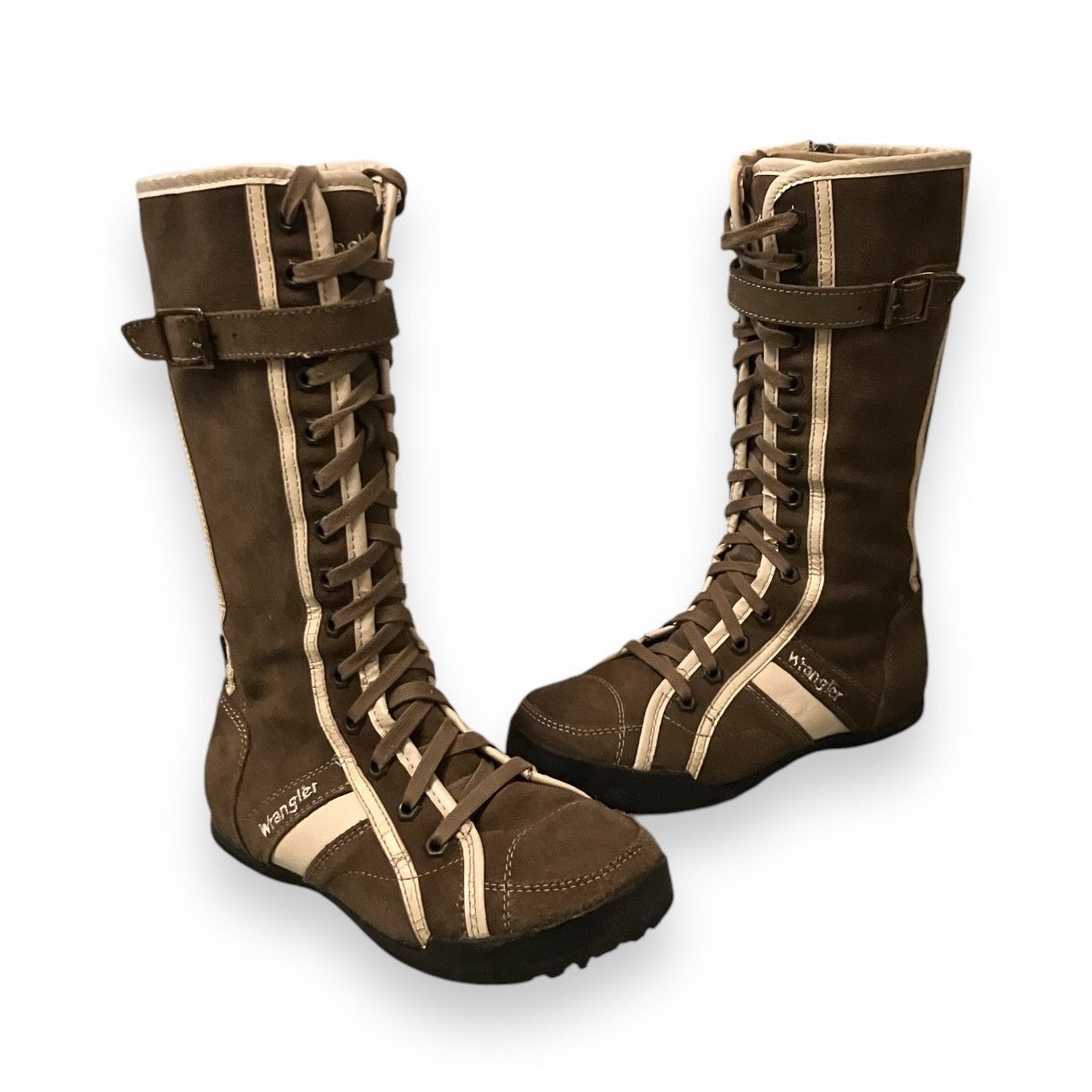 Wrangler Iconic WRANGLER 90s extremely rare streetwear boxing boots Size US 6.5 / IT 36.5 - 4 Thumbnail