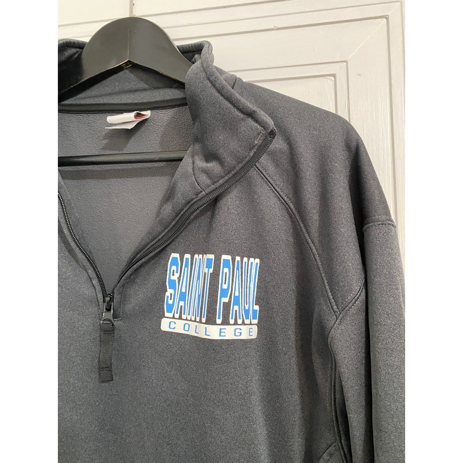 NCAA St. Paul College 1/4-Zip Sweatshirt Men's Size Large Size US L / EU 52-54 / 3 - 2 Thumbnail