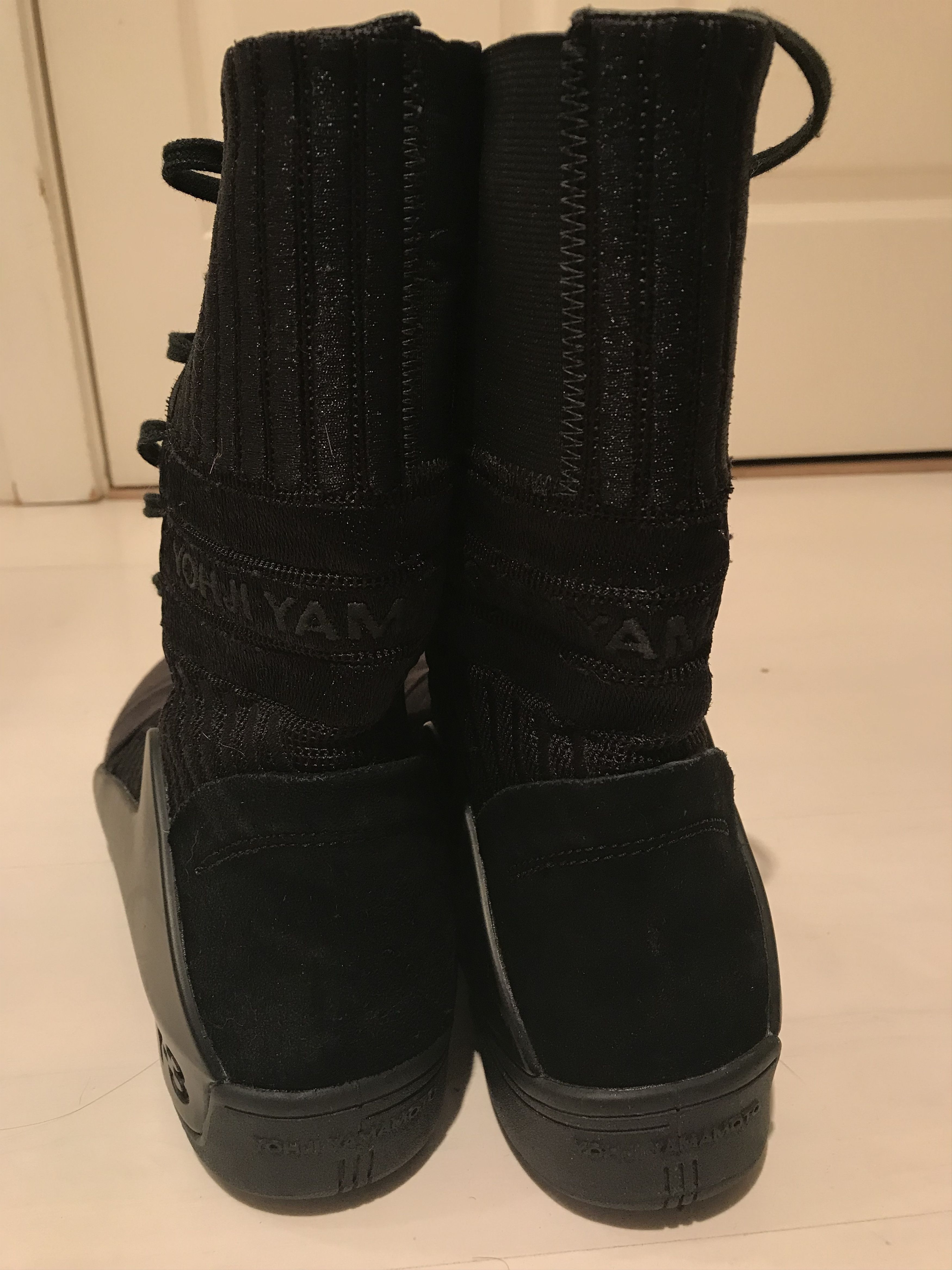 Adidas × Y-3 × Yohji Yamamoto Y-3 Hayworth High Guard Boots Yohji Yamamoto US 10.5 BNWT Size US 10.5 / EU 43-44 - 13 Thumbnail
