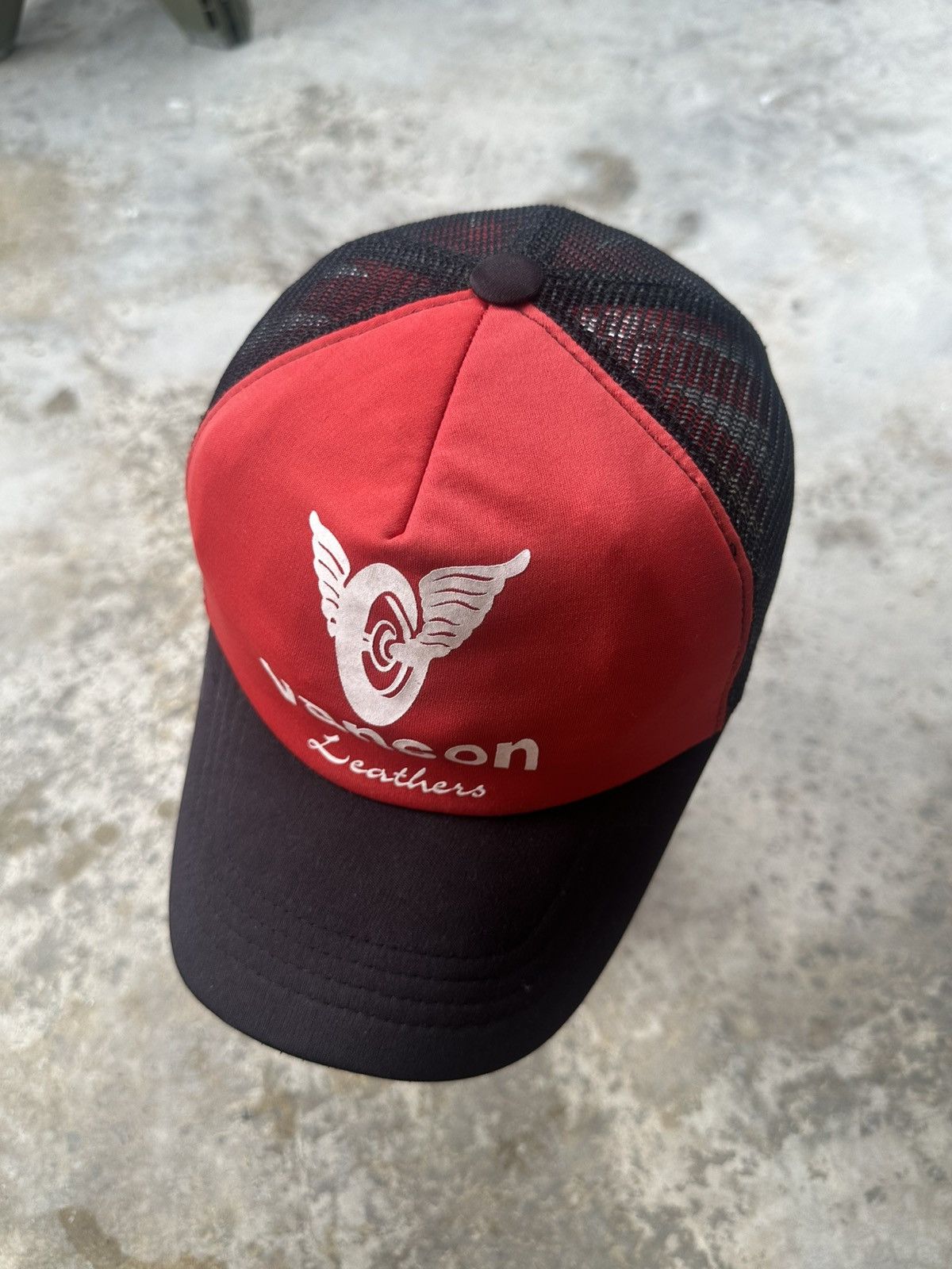 Vanson Leathers Vintage Vanson Leather ™️ OG Logo Mesh Trucker Hat Size ONE SIZE - 2 Thumbnail
