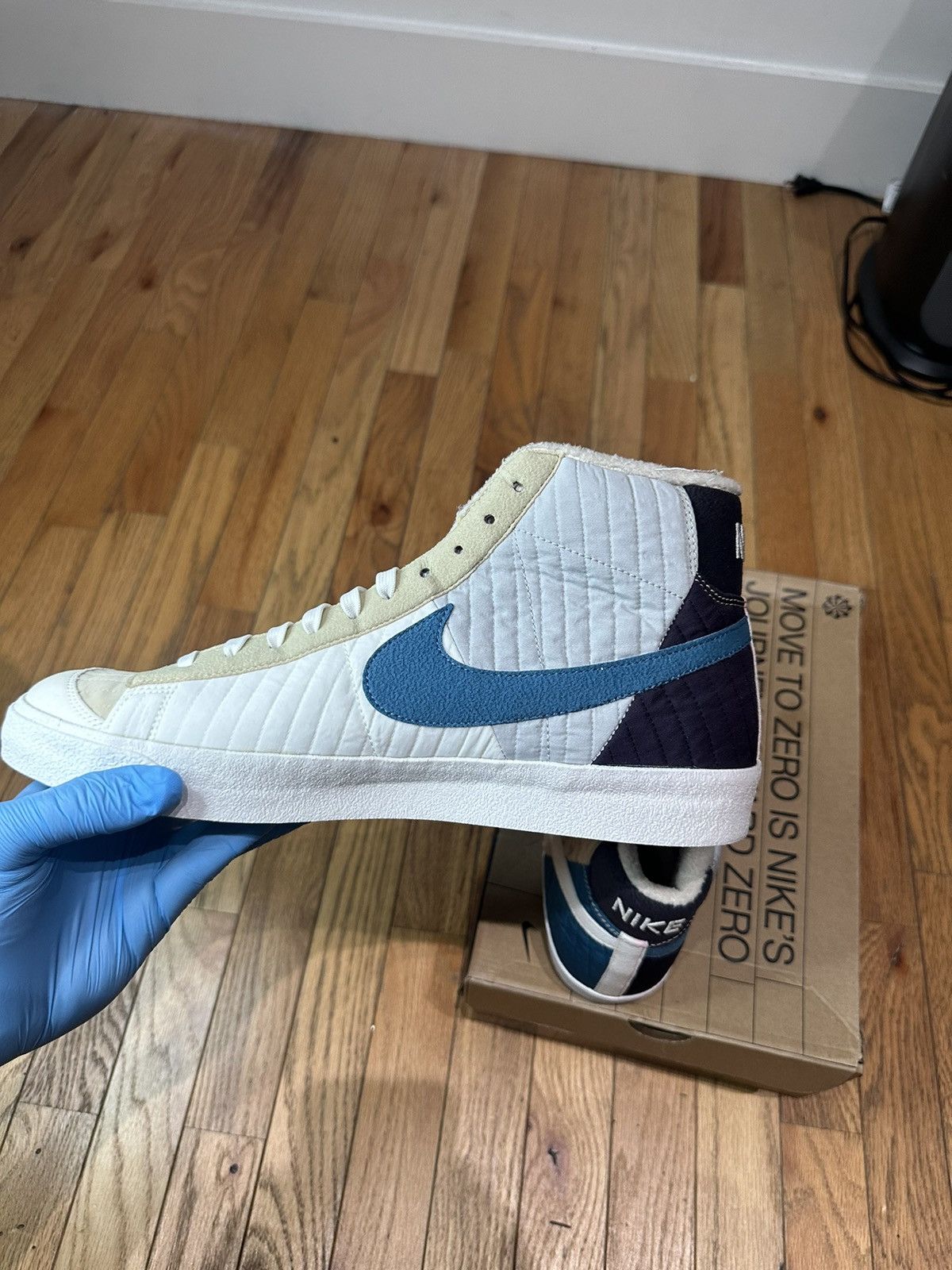 Nike Nike Men's Blazer Mid 77 LX NN Toasty Quilted Shoes Size Size US 13 / EU 46 - 4 Thumbnail