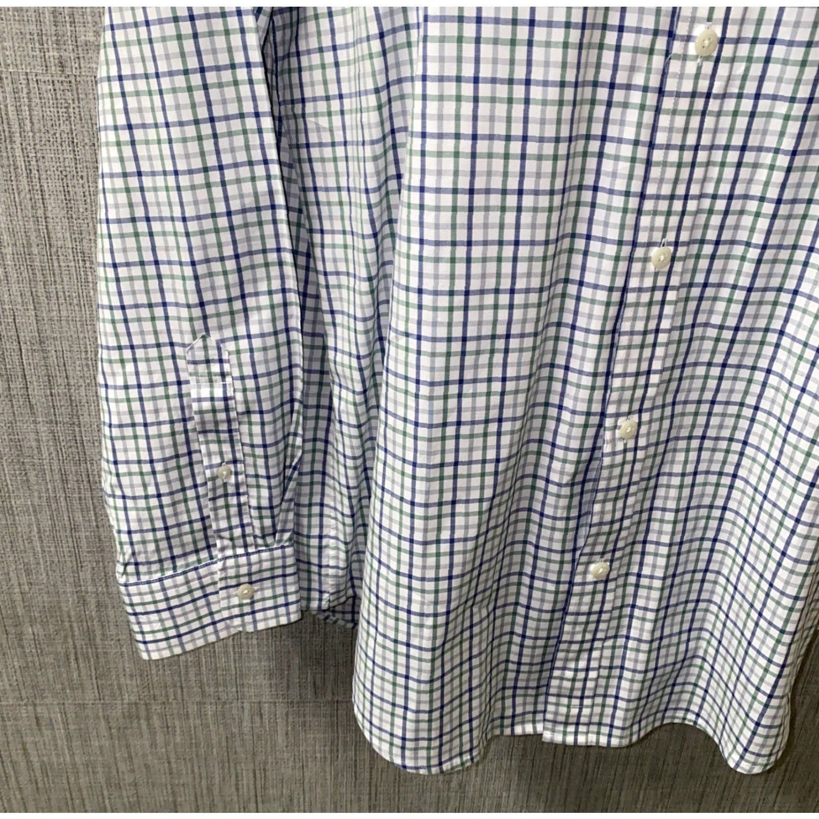 Vineyard Vines VINEYARD VINES Mens Long Sleeve Shirt Button-Up Collared Checkered Cotton Large Multicolor Size US L / EU 52-54 / 3 - 4 Thumbnail
