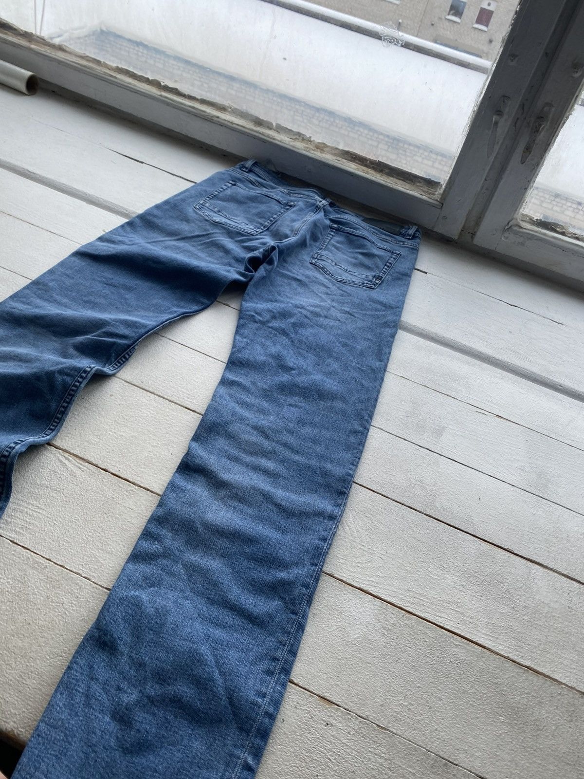 Hugo Boss 00s BOSS Hugo Boss Slim Fit Blue Jeans Light Wash Denim Size US 32 / EU 48 - 10 Thumbnail